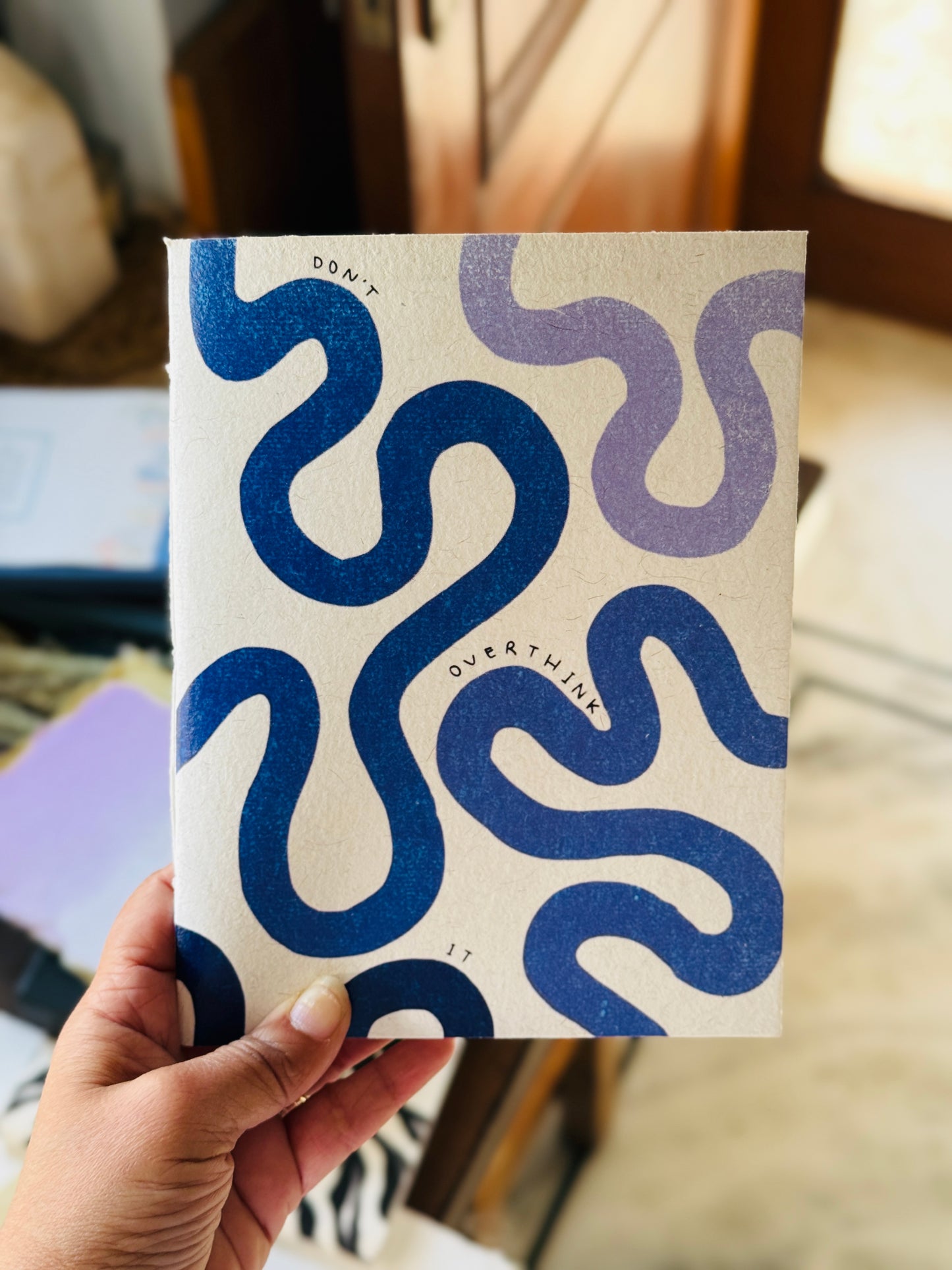 Waves Handmade Notebook