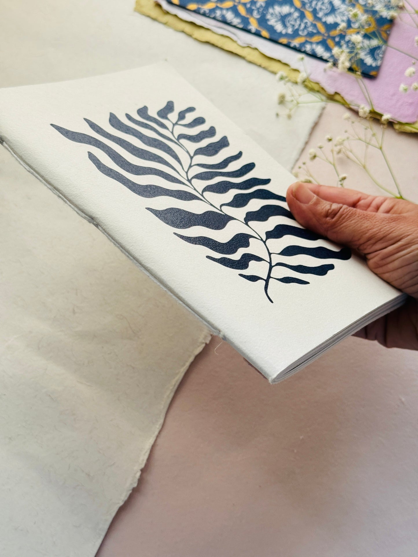 Handmade Notebook- Free Flow
