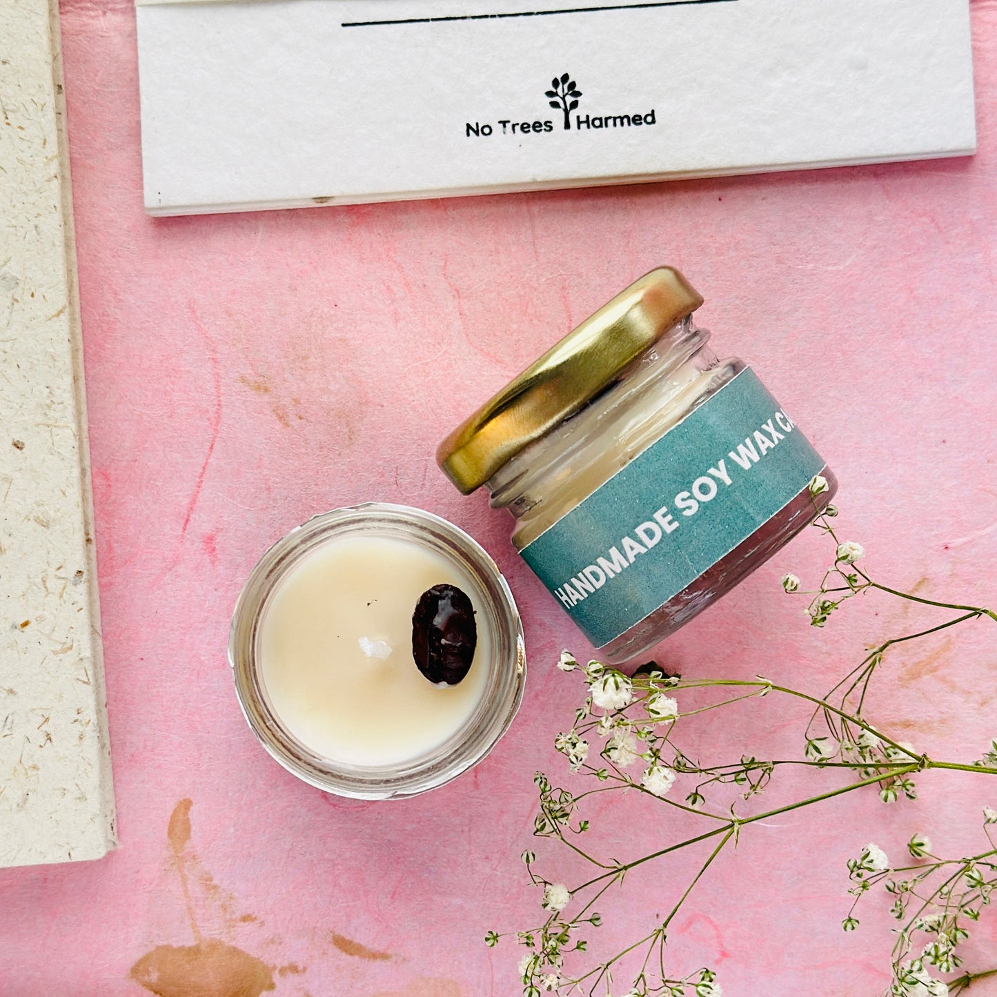 Handmade Paper Corporate Gift Hamper with "Wellness For You" Printed Diary