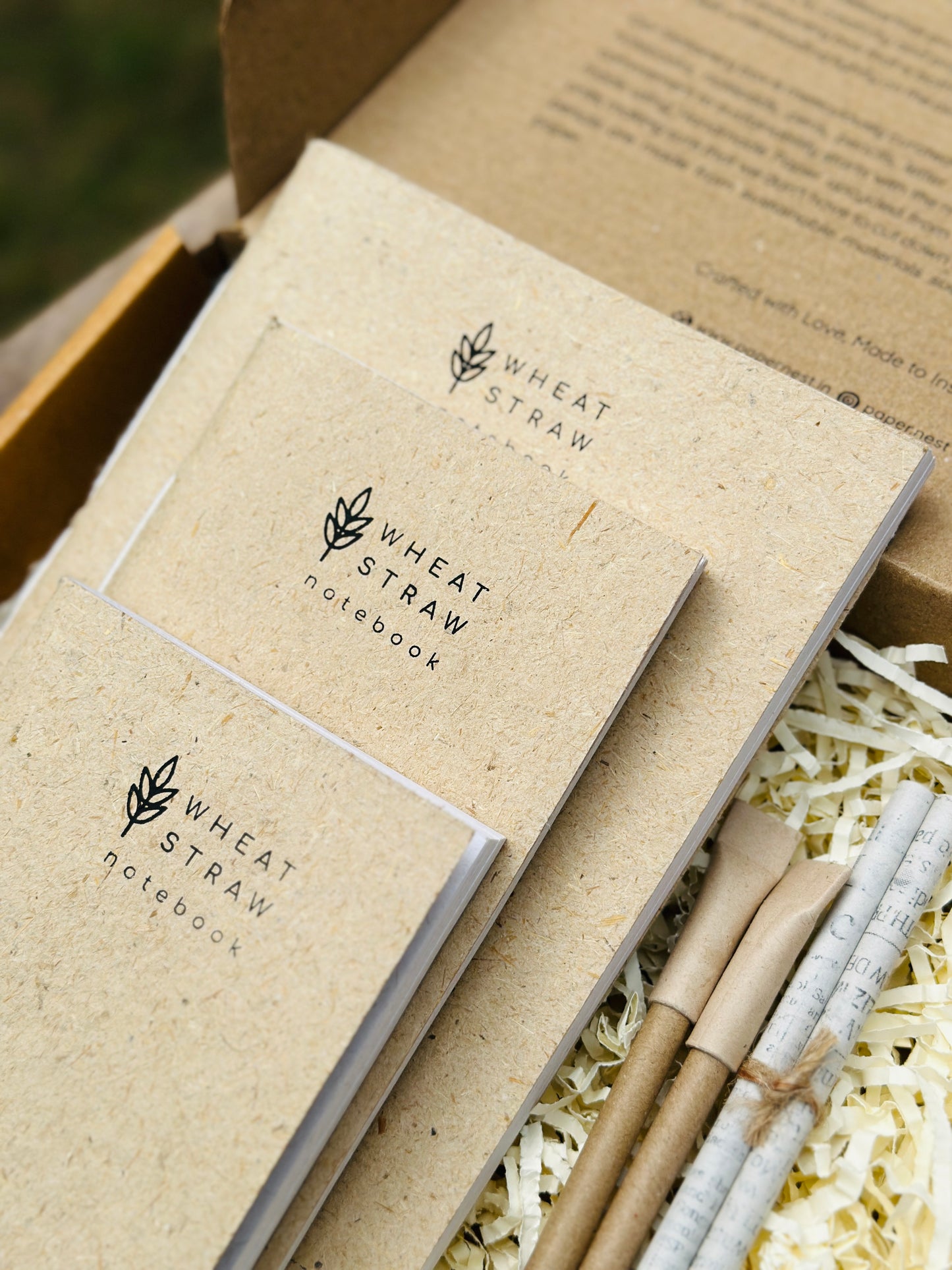 Agro- waste ( Parali) Notebook ( set of 2)