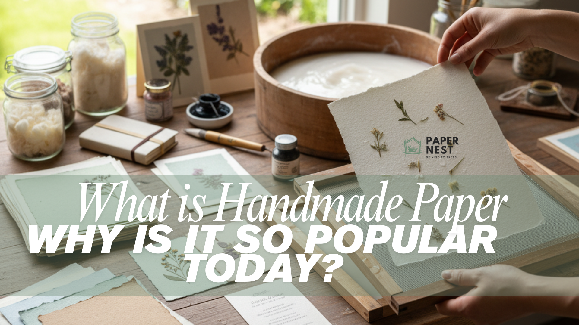 What is Handmade Paper and Why is It So Popular Today? – Papernest