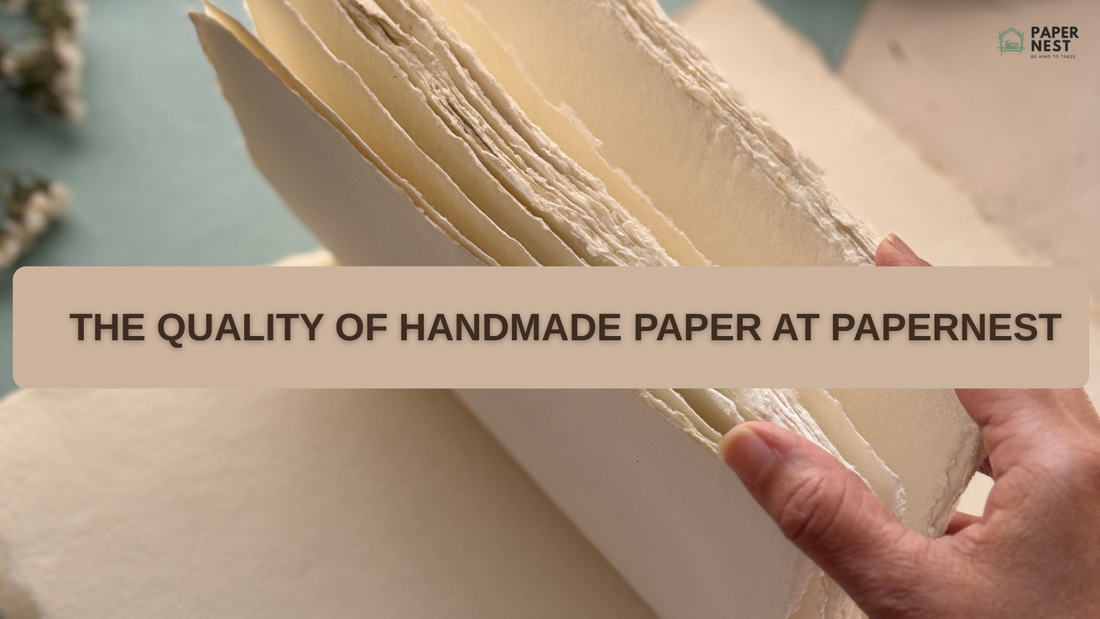 The Quality of Handmade Paper at Papernest