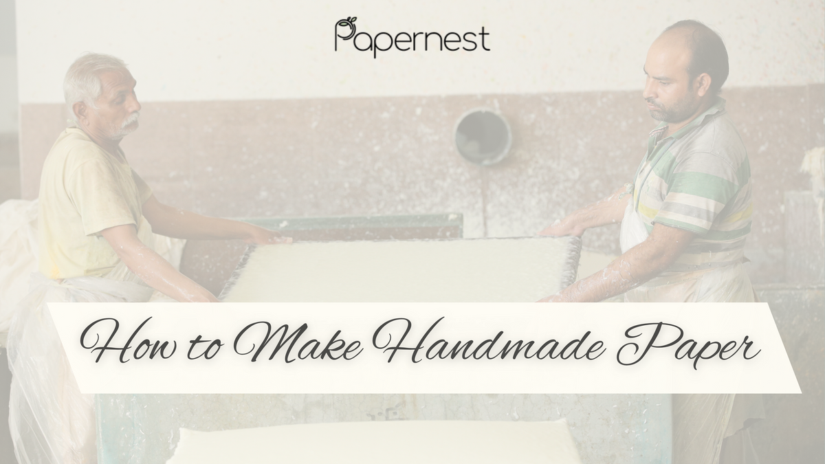 Handmade Papermaking How to Make Handmade Paper: A Step-by-Step Guide – Papernest