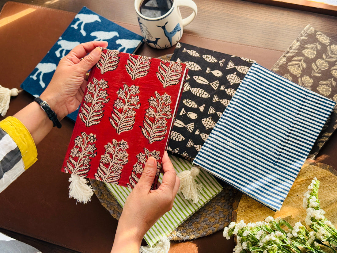 What makes a handmade diary special, and where are the best places to buy them?