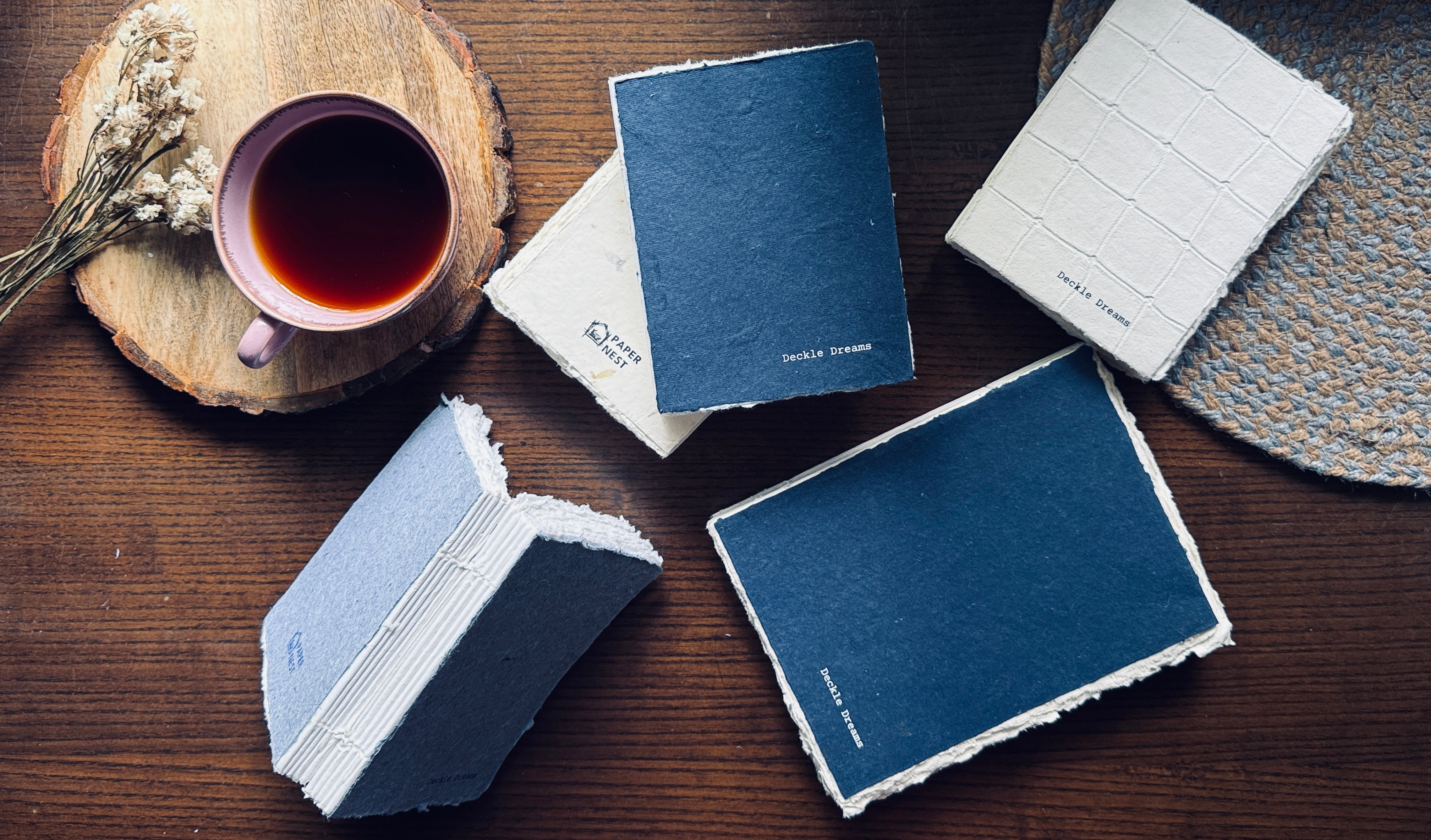 The Art of Expression: Uses of Deckle Edge Handmade Paper Art Books
