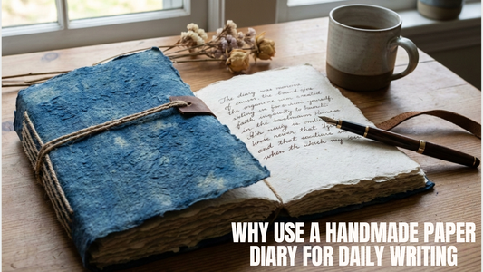 Why Use a Handmade Paper Diary for Daily Writing
