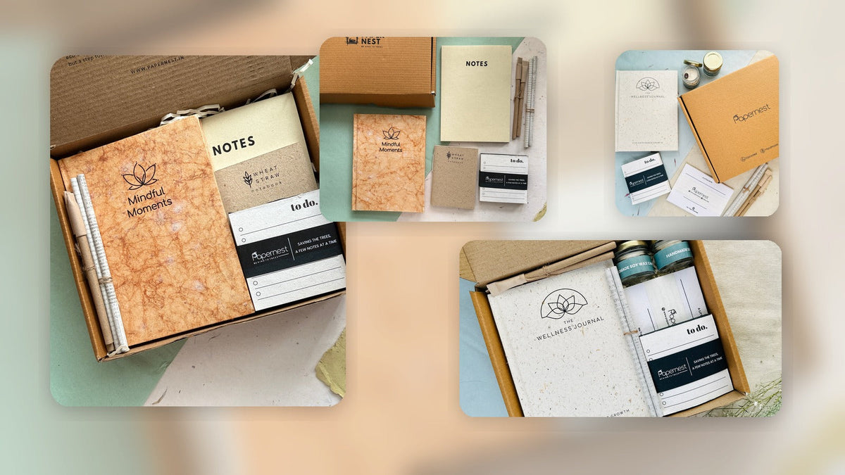 Papernest corporate gifts for clients handmade paper hamper