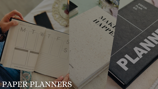 Handmade Paper Planners