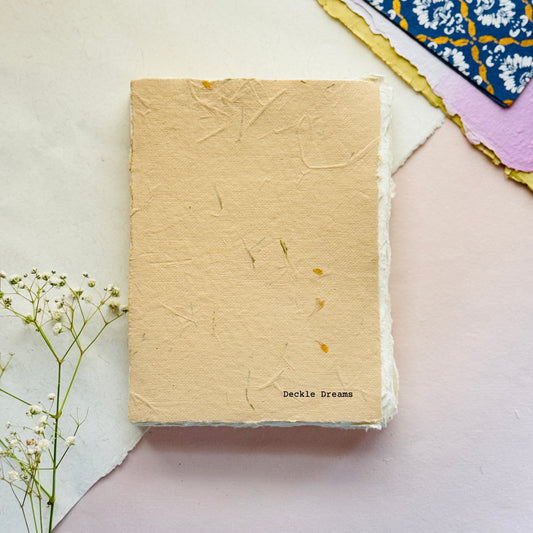 Deckle Edge Art Book –  Flower Edge