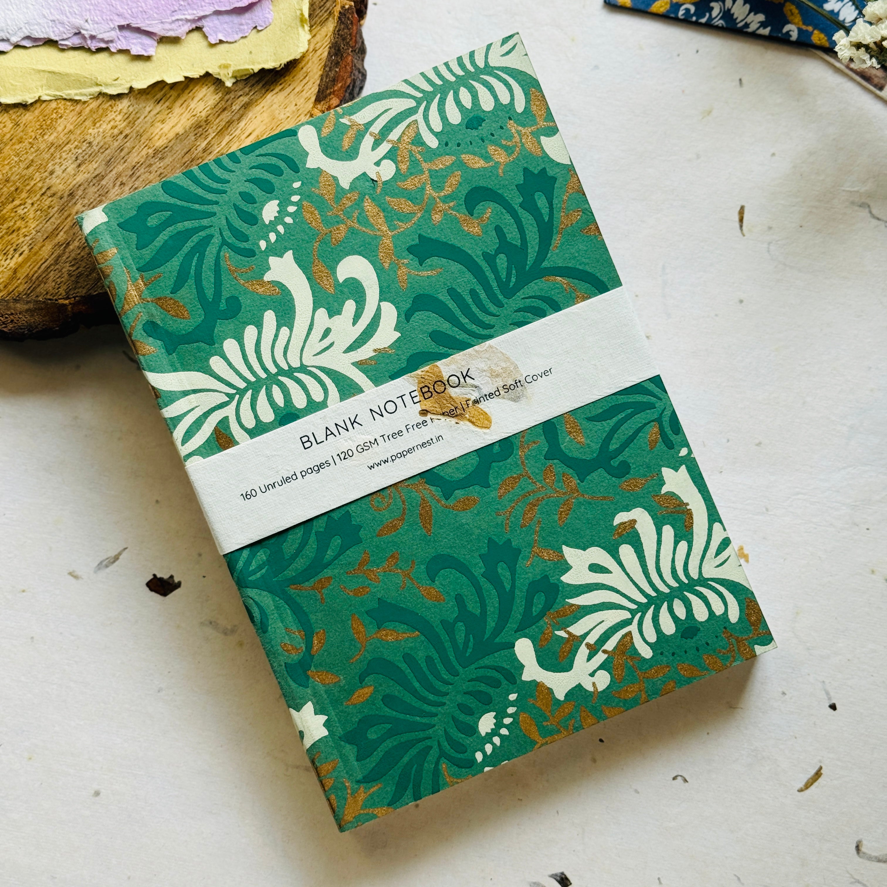 Blank Journal / Sketchbook - Forest Notes