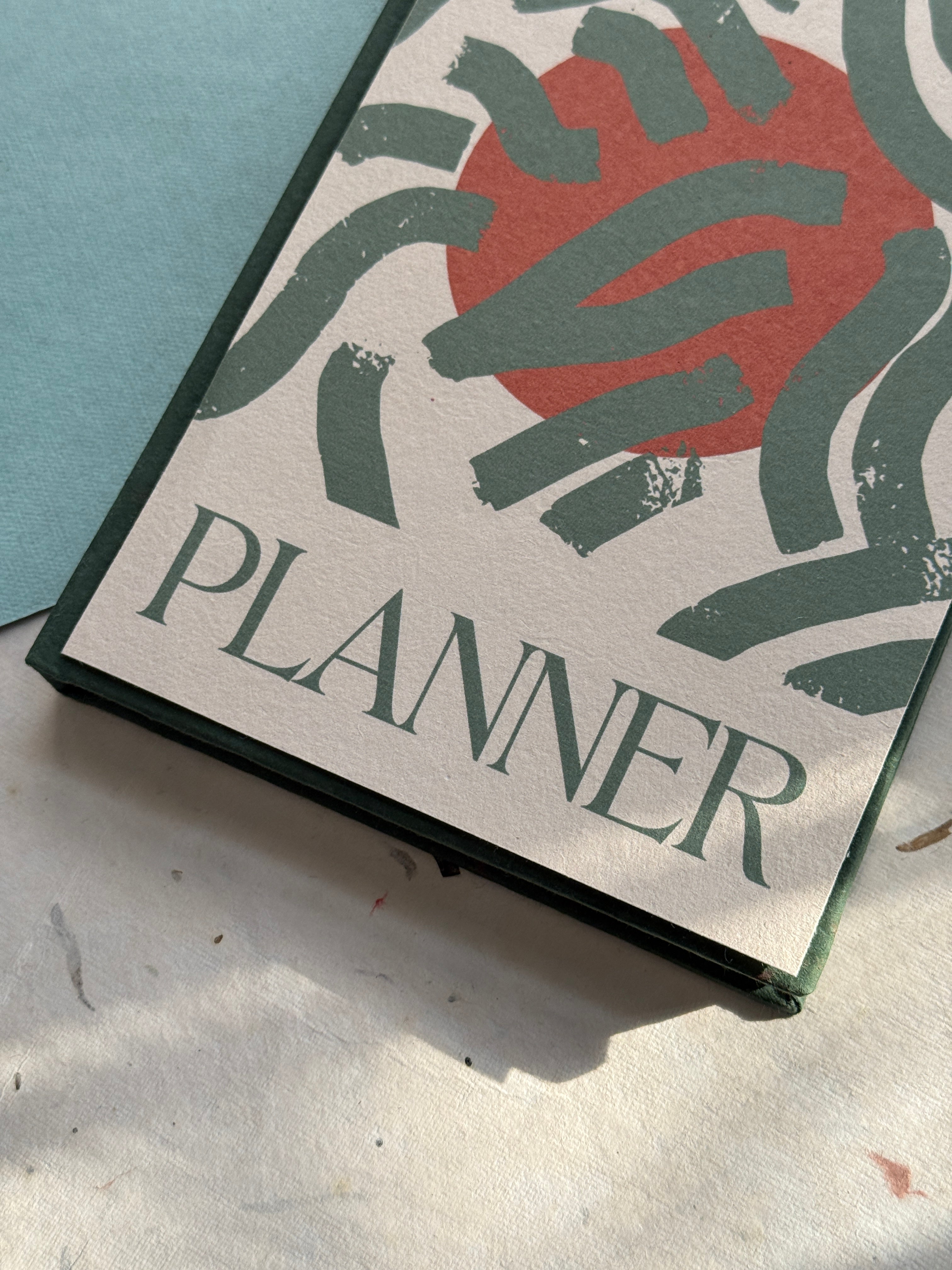 Sustainable Weekly Planner (undated)- Retro