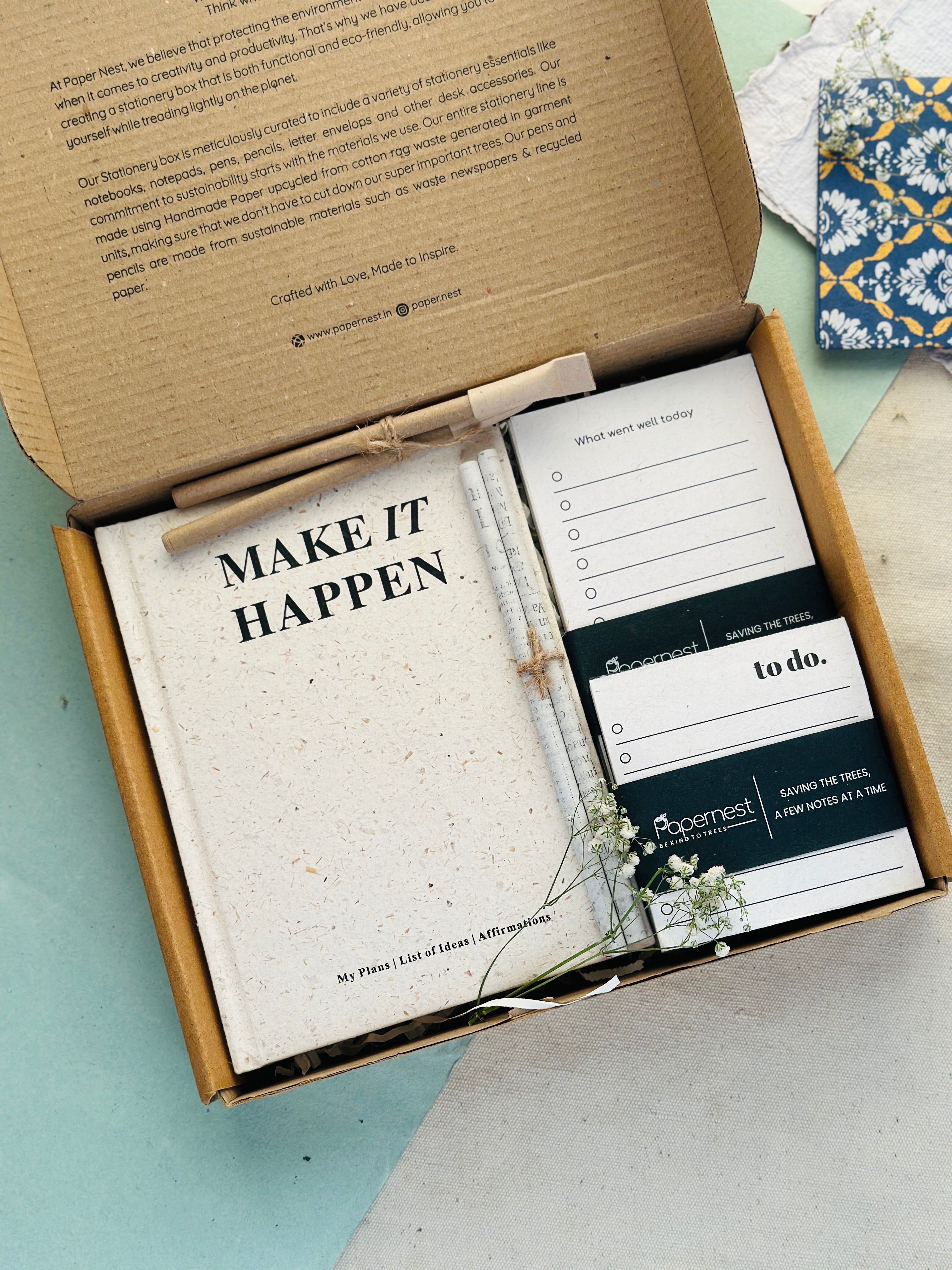 Sustainable 'Time management' Corporate Gift Hamper - Make it Happen