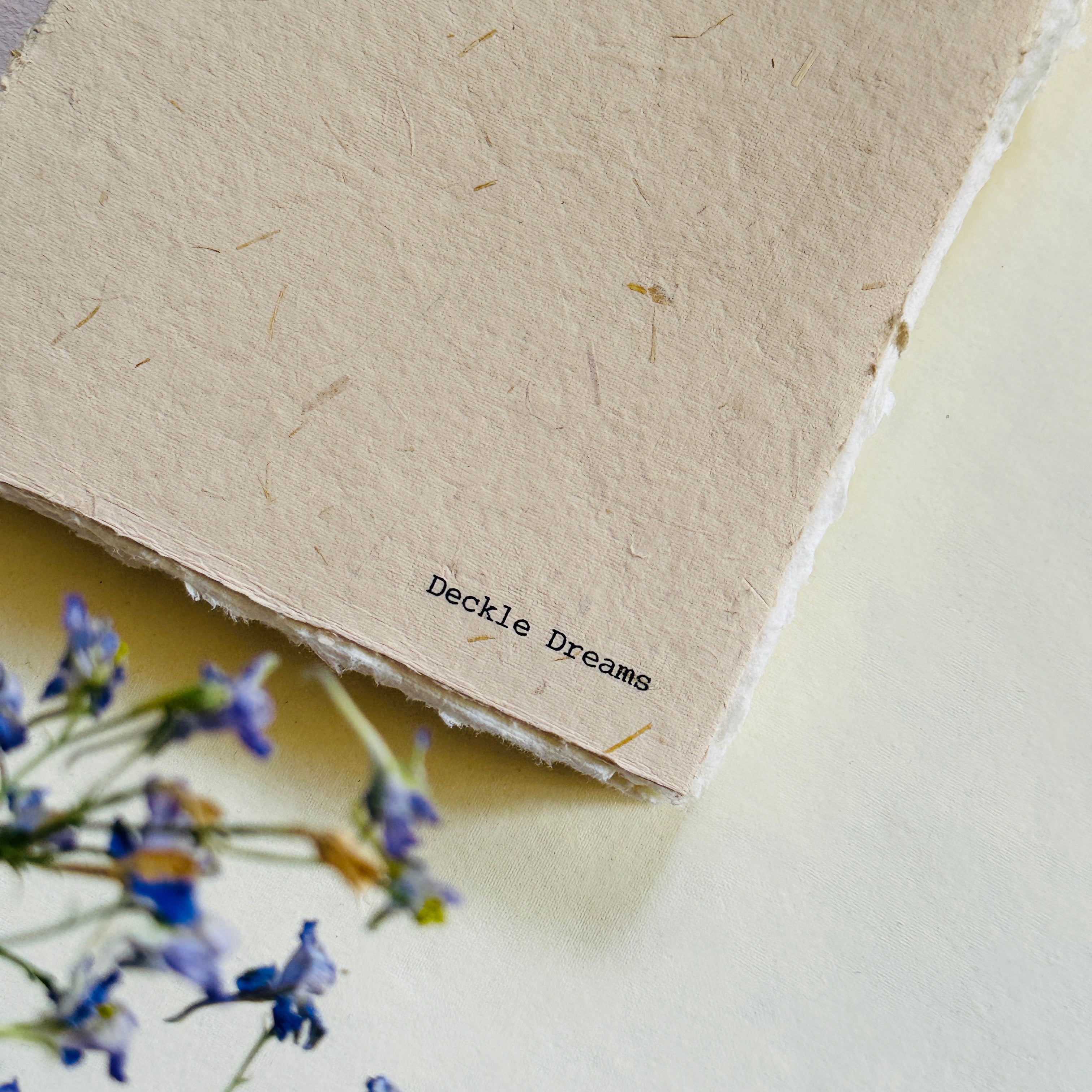 Deckle Edge Art Book –  Flower Husk