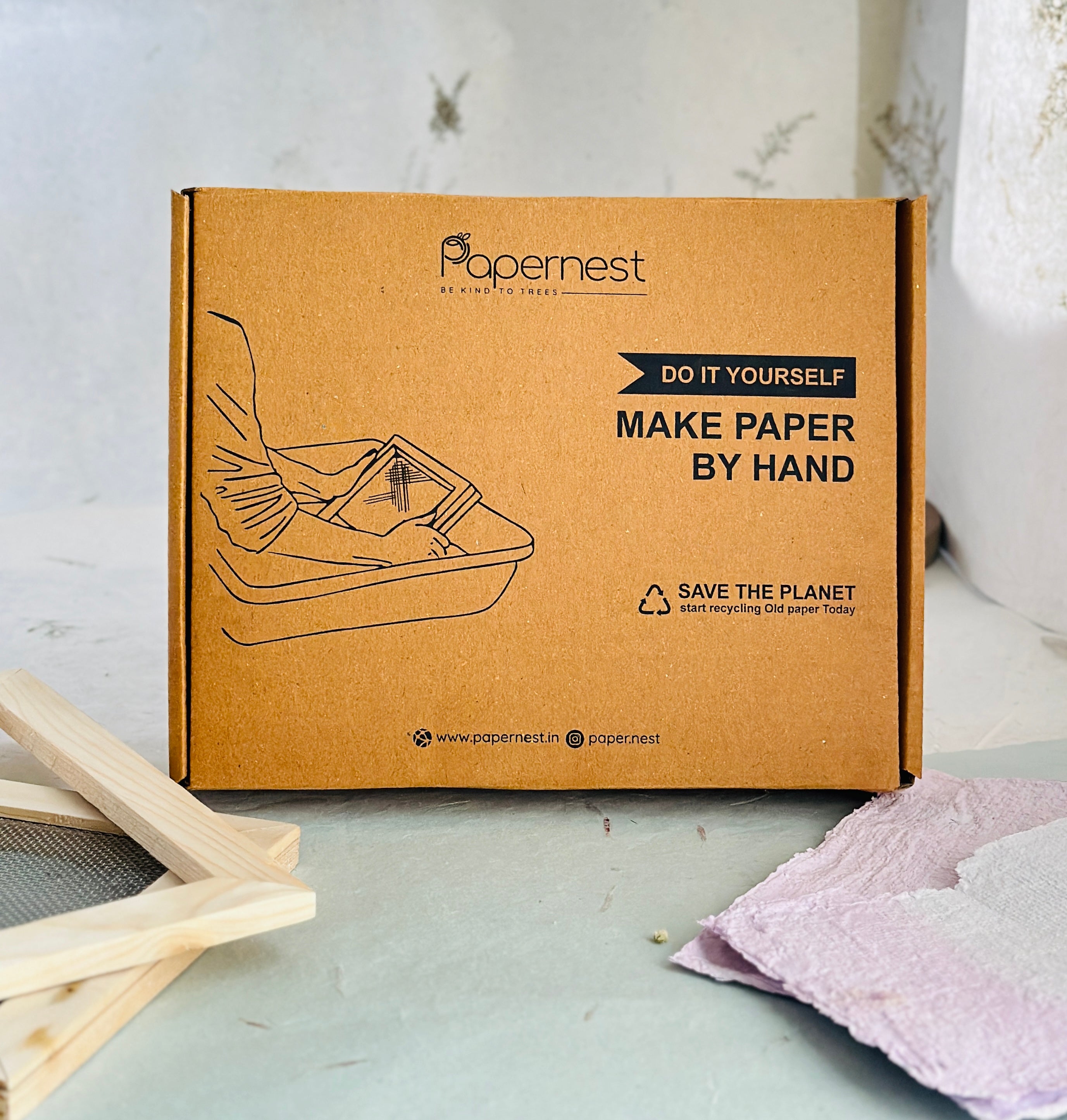 DIY Paper making Kit Make your own paper homemade paper handmade paper ...