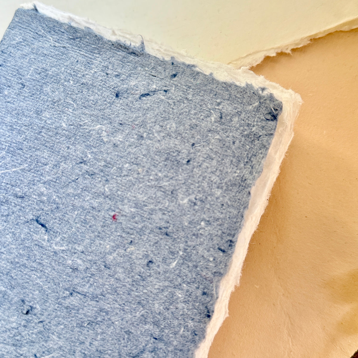 Deckle Edge Art Book –  Raw Denim
