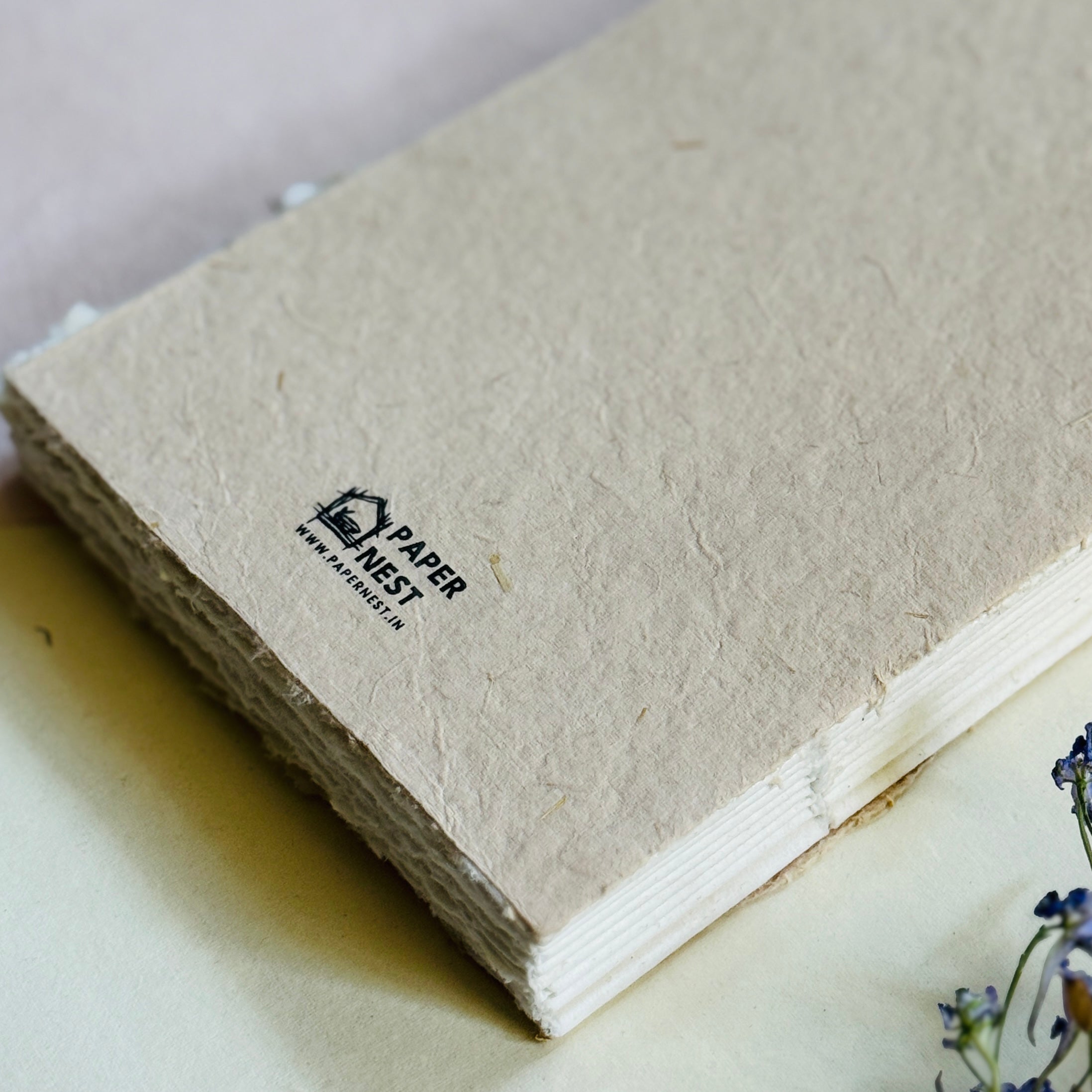 Deckle Edge Art Book –  Flower Husk