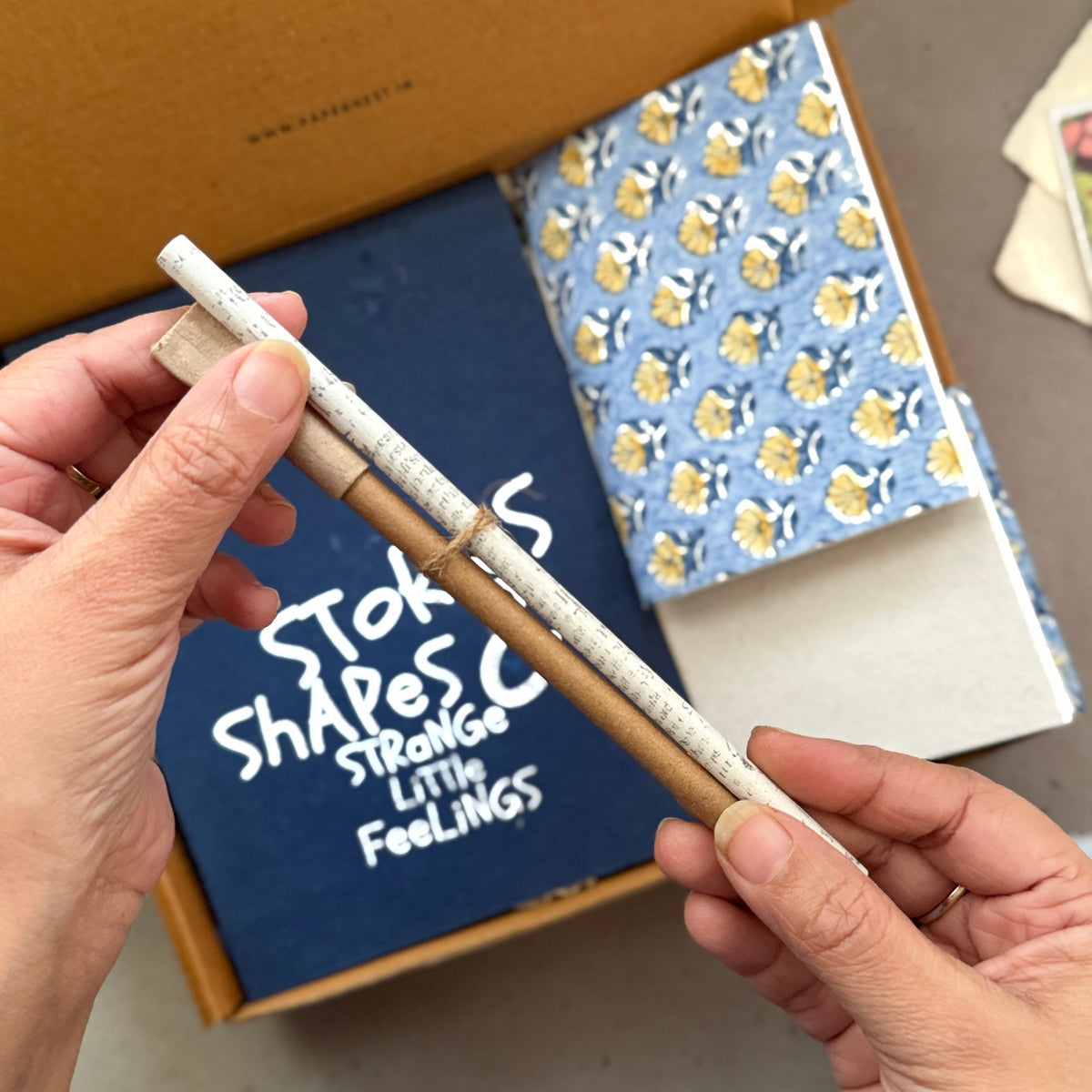 Your Happy Place - Stationary Gift Box - Cool Blue
