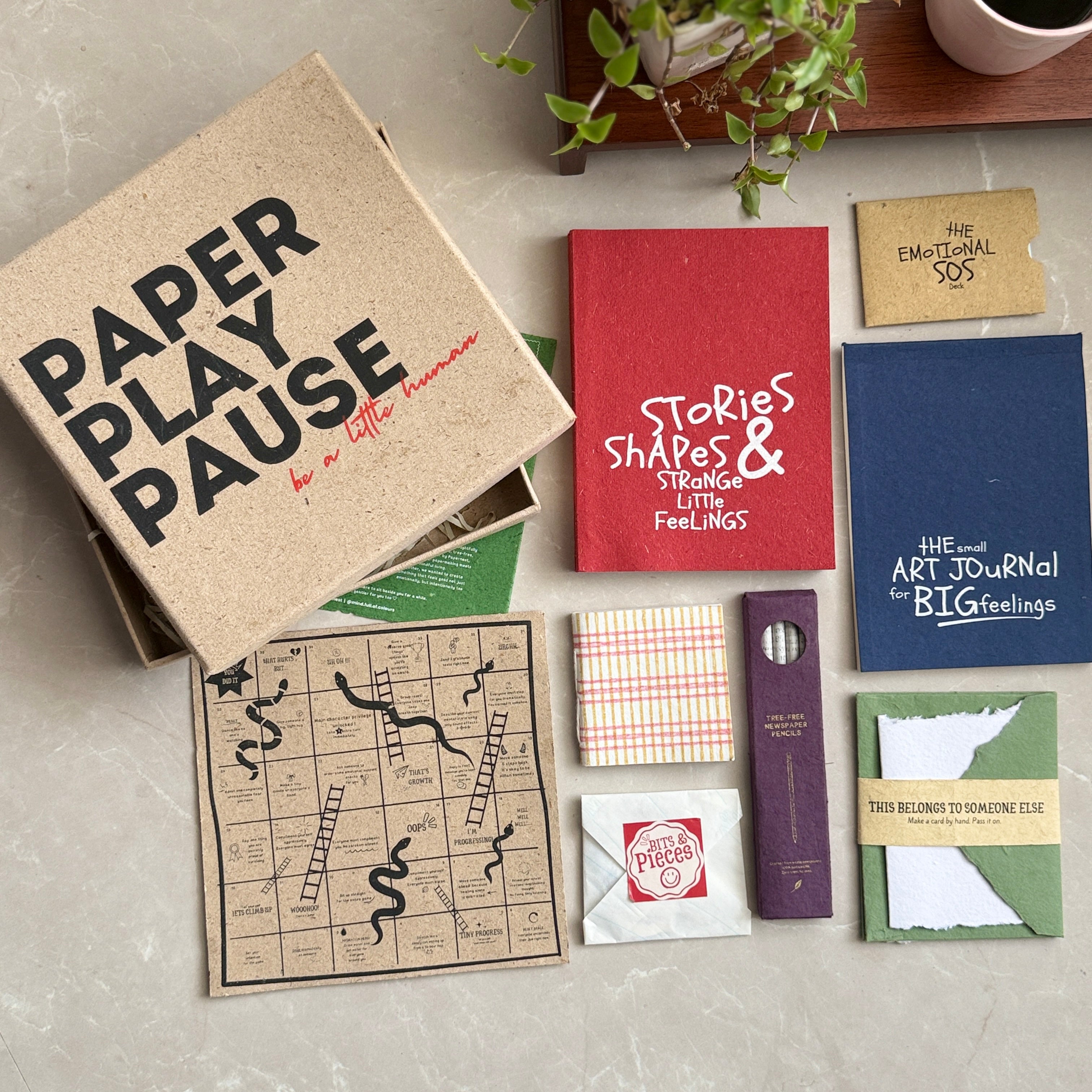 Paper Play Pause | Mindful Journaling & Creative Activity Box