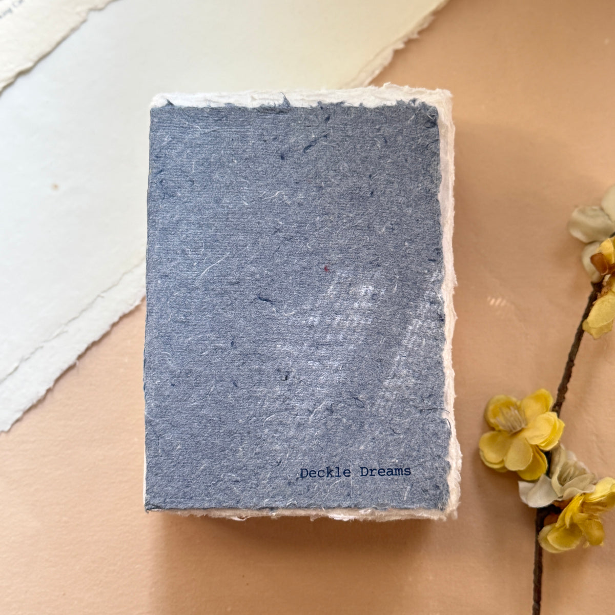 Deckle Edge Art Book –  Raw Denim