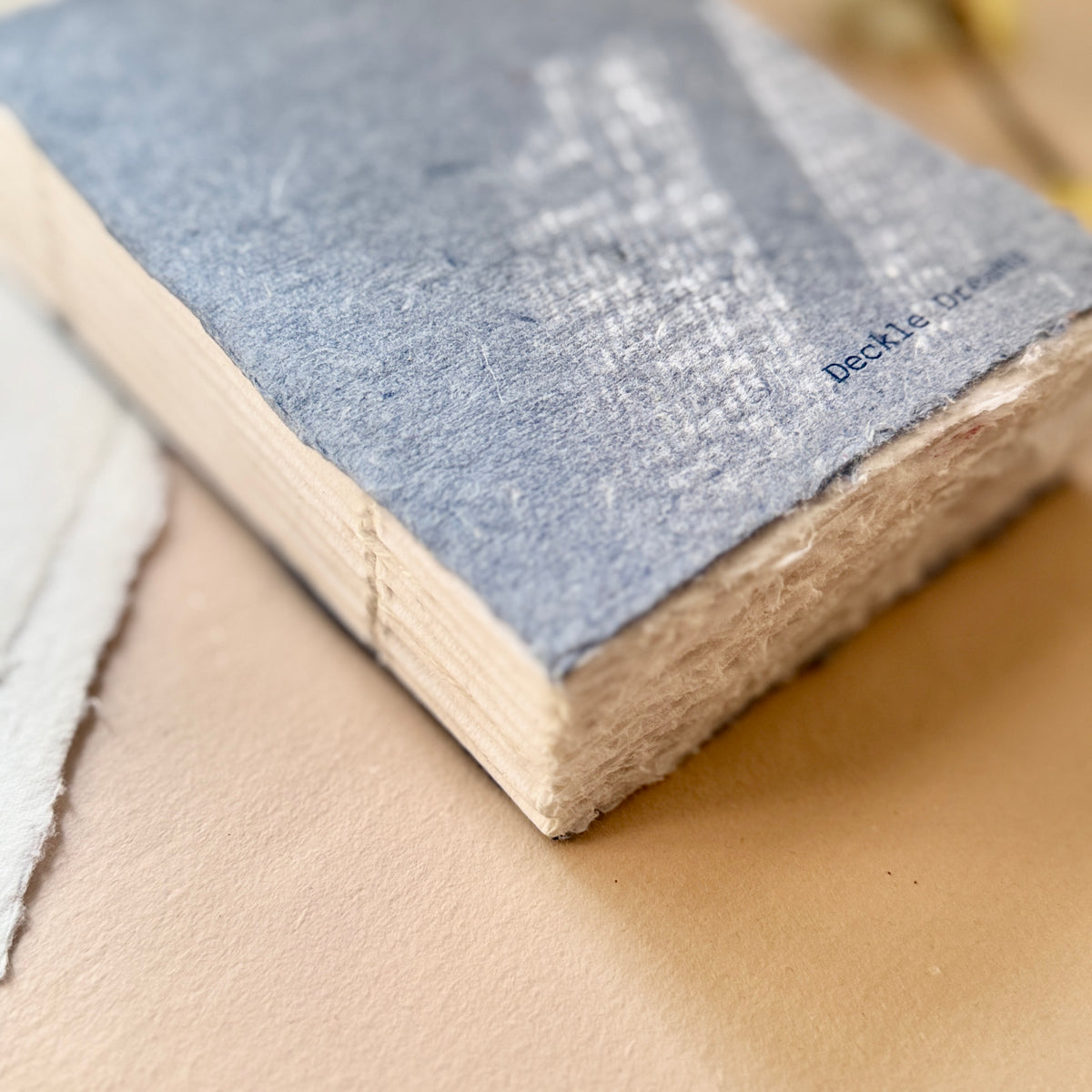 Deckle Edge Art Book –  Raw Denim