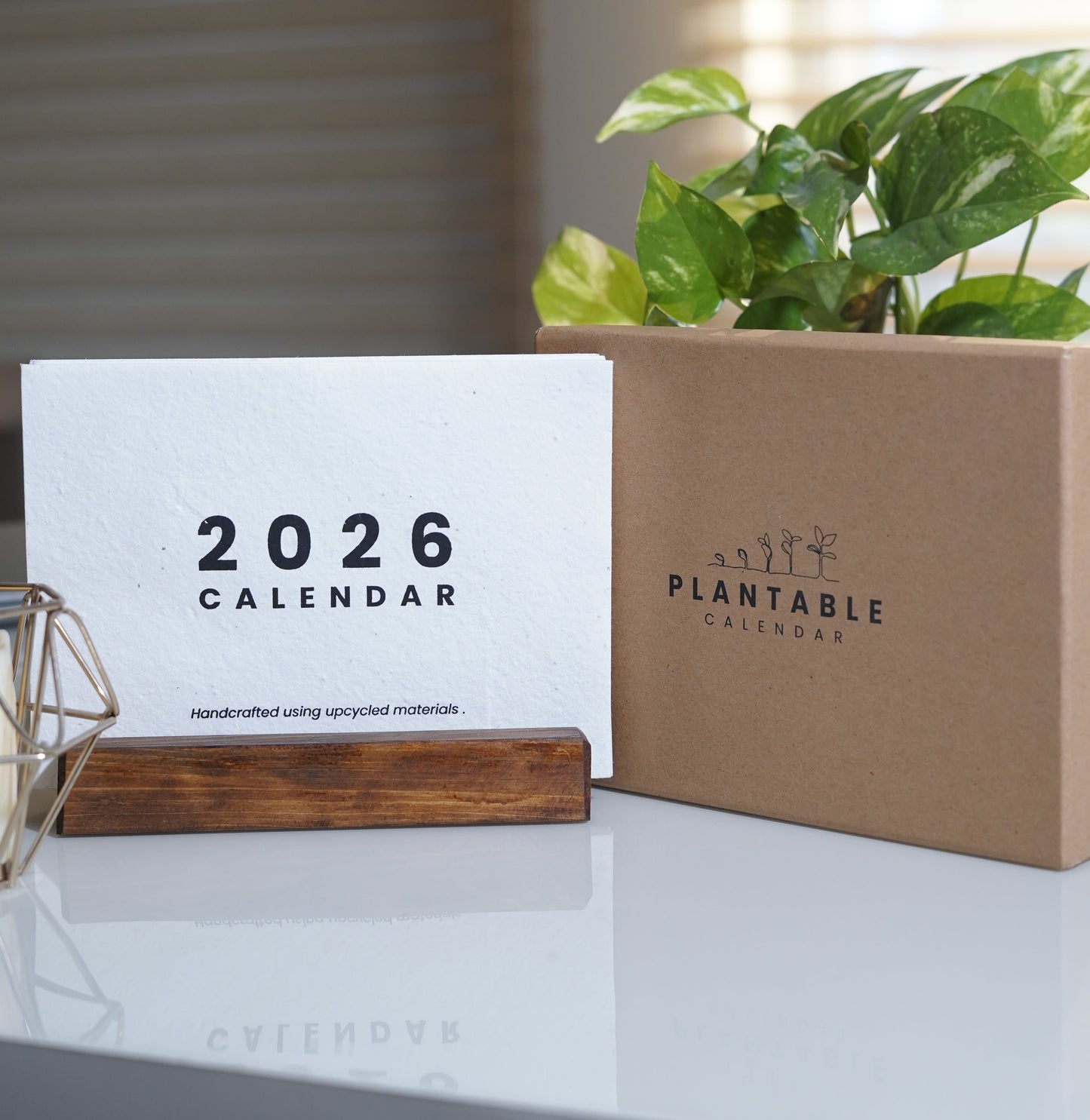 Sustainable Calendar 2026 ( PLANTABLE CALENDAR)