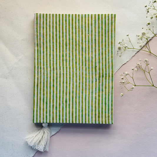 Handcrafted Journal – Olive Grove