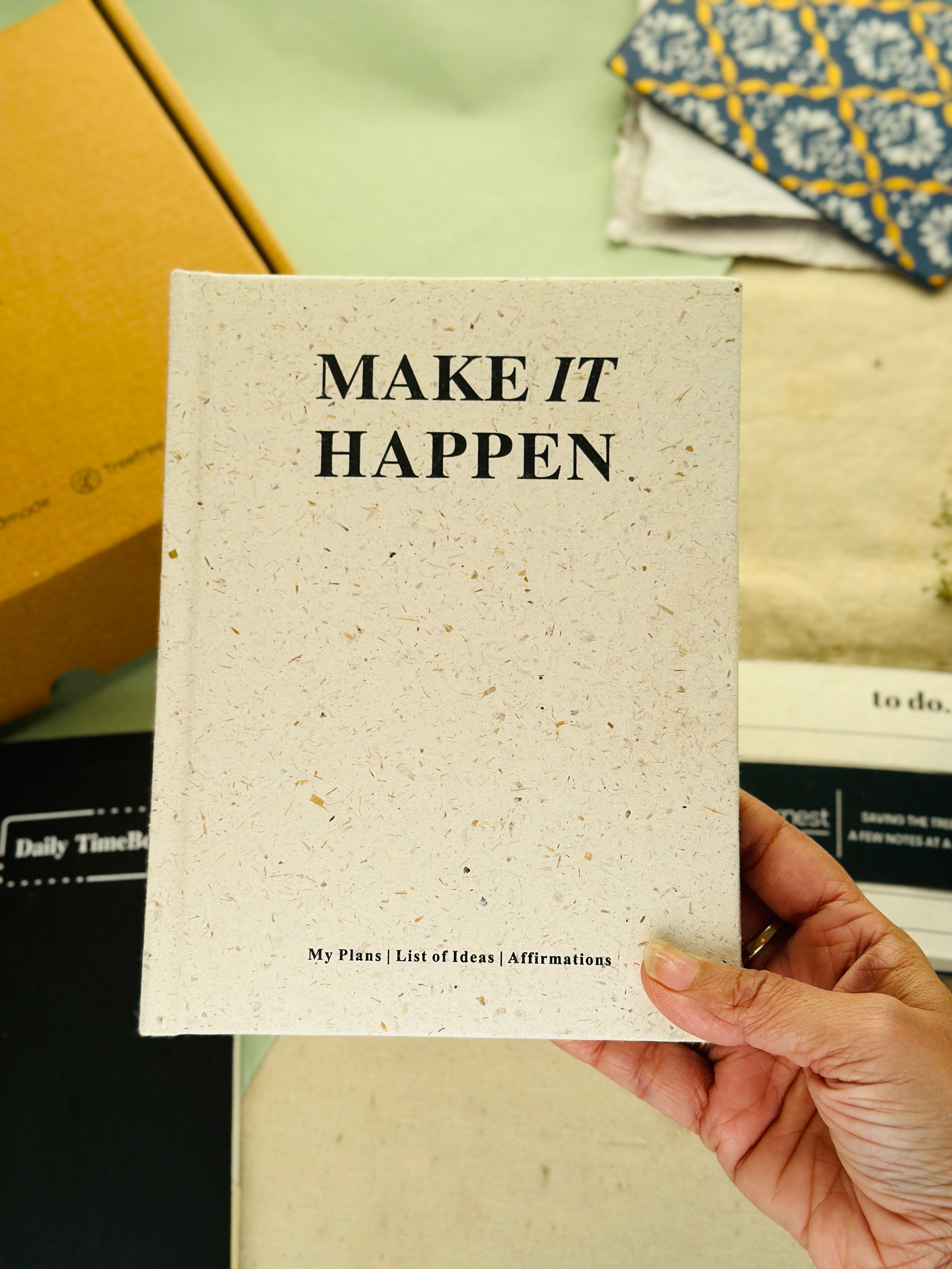 Sustainable 'Time management' Corporate Gift Hamper - Make it Happen