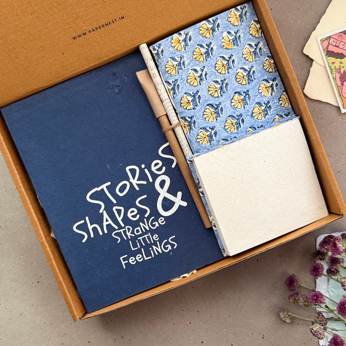 Your Happy Place - Stationary Gift Box - Cool Blue