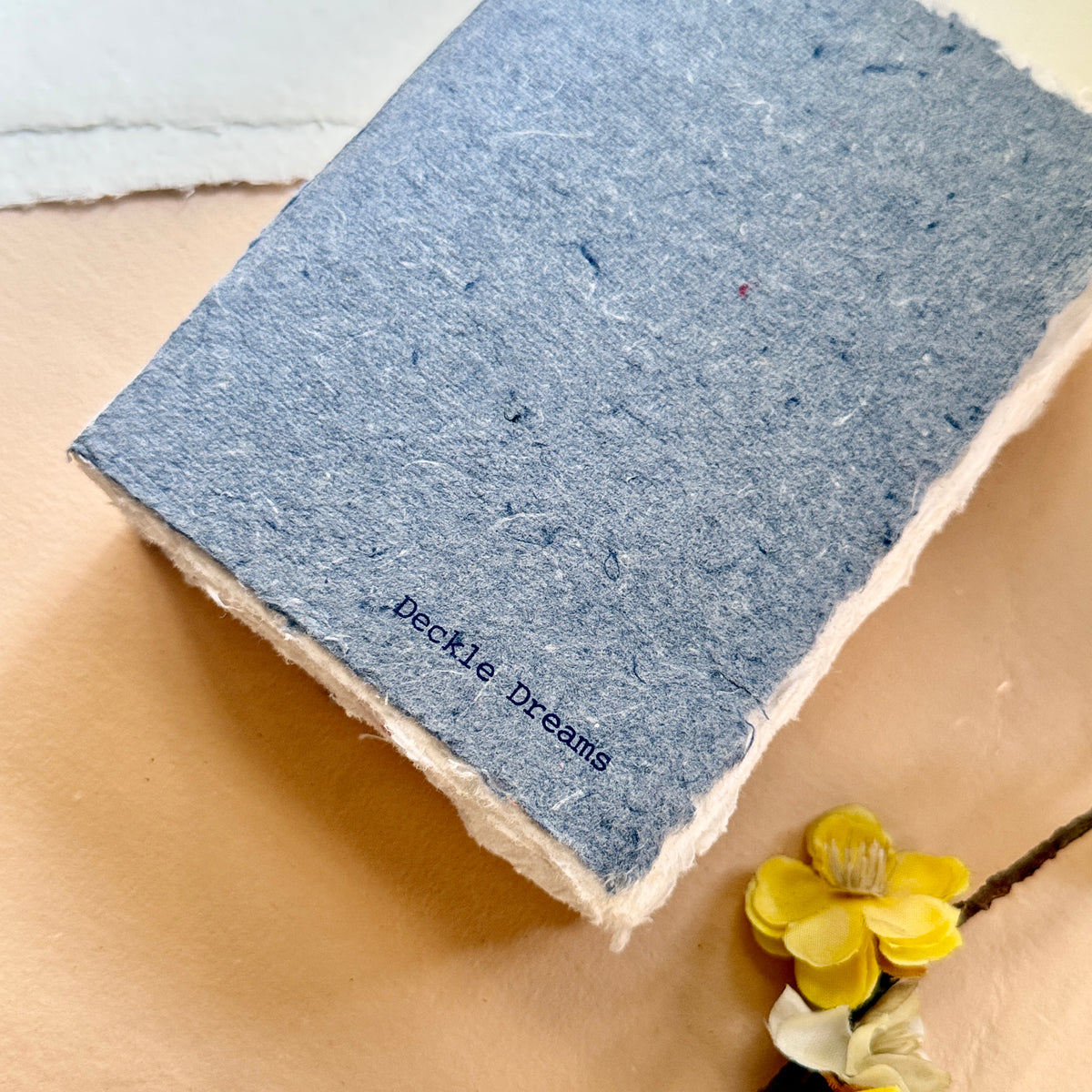 Deckle Edge Art Book –  Raw Denim