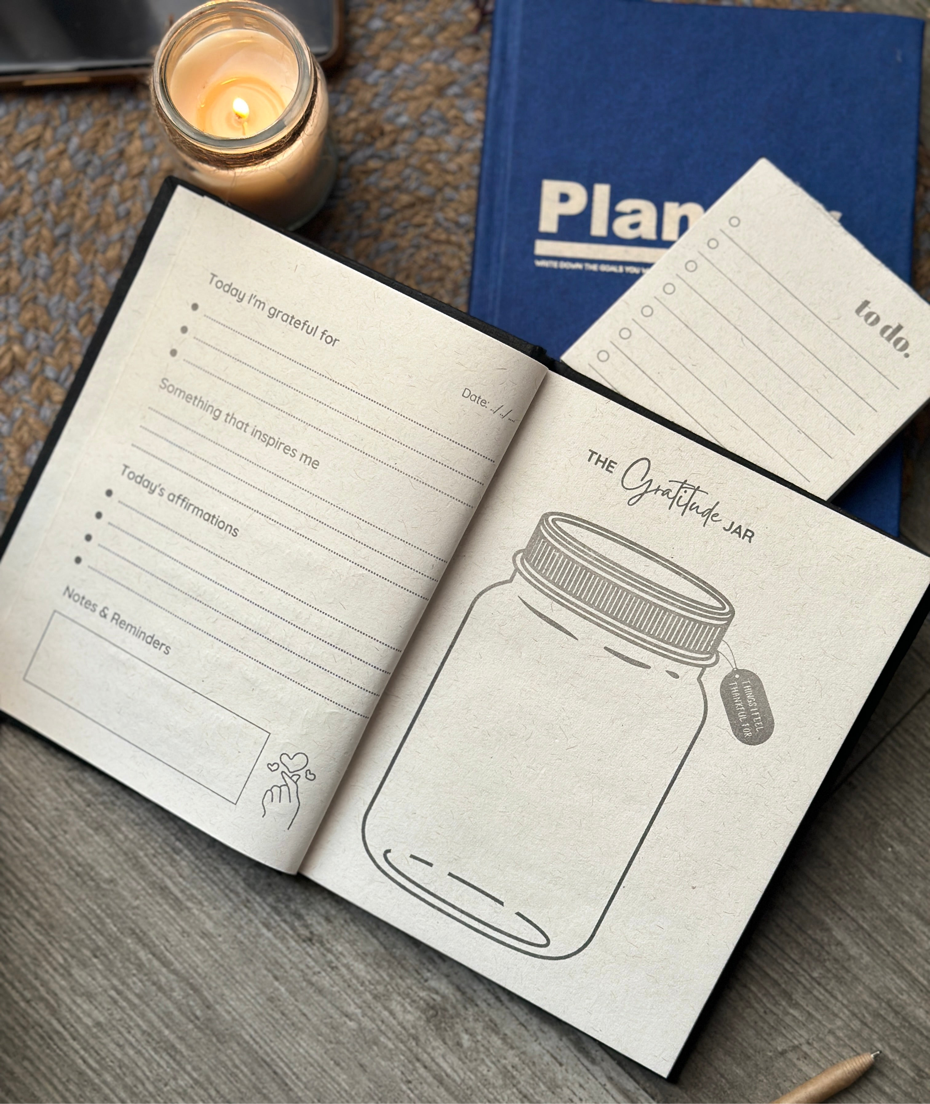 Gratitude journal - Midnight Blue