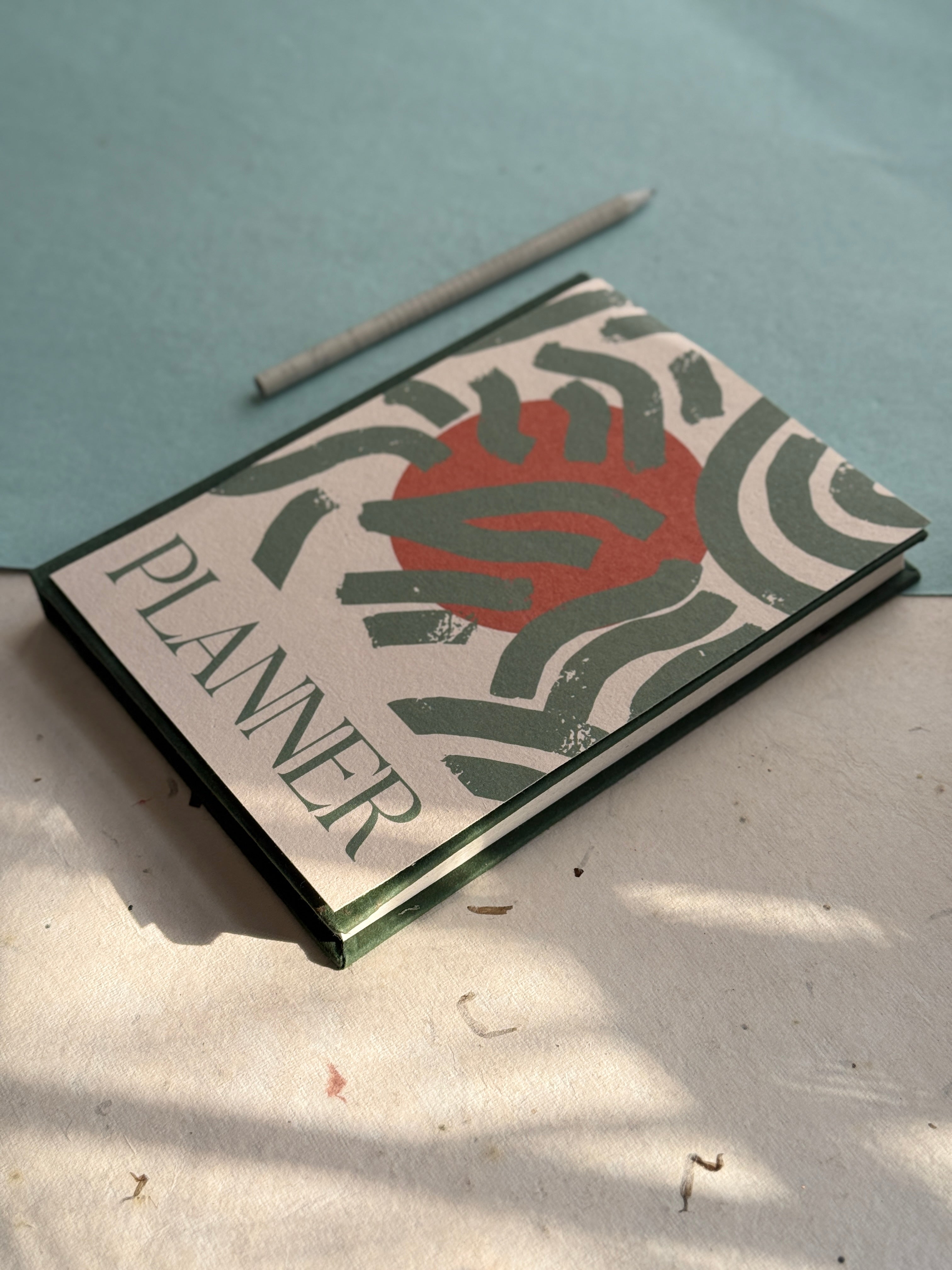Sustainable Weekly Planner (undated)- Retro