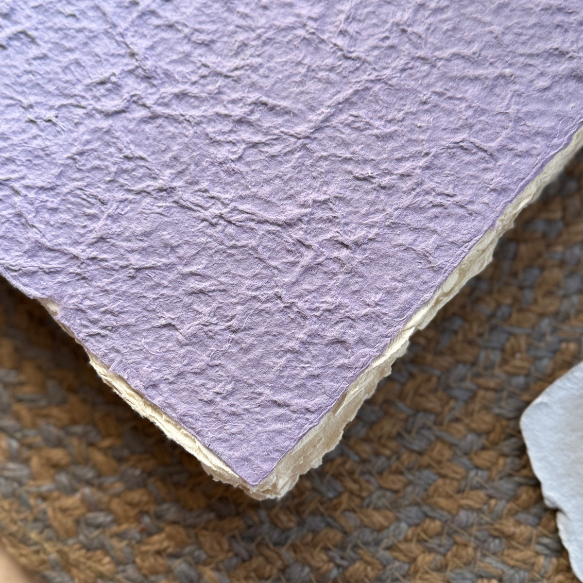 B5 size Deckle Edge Art Book –  Moonrock Lavender cover