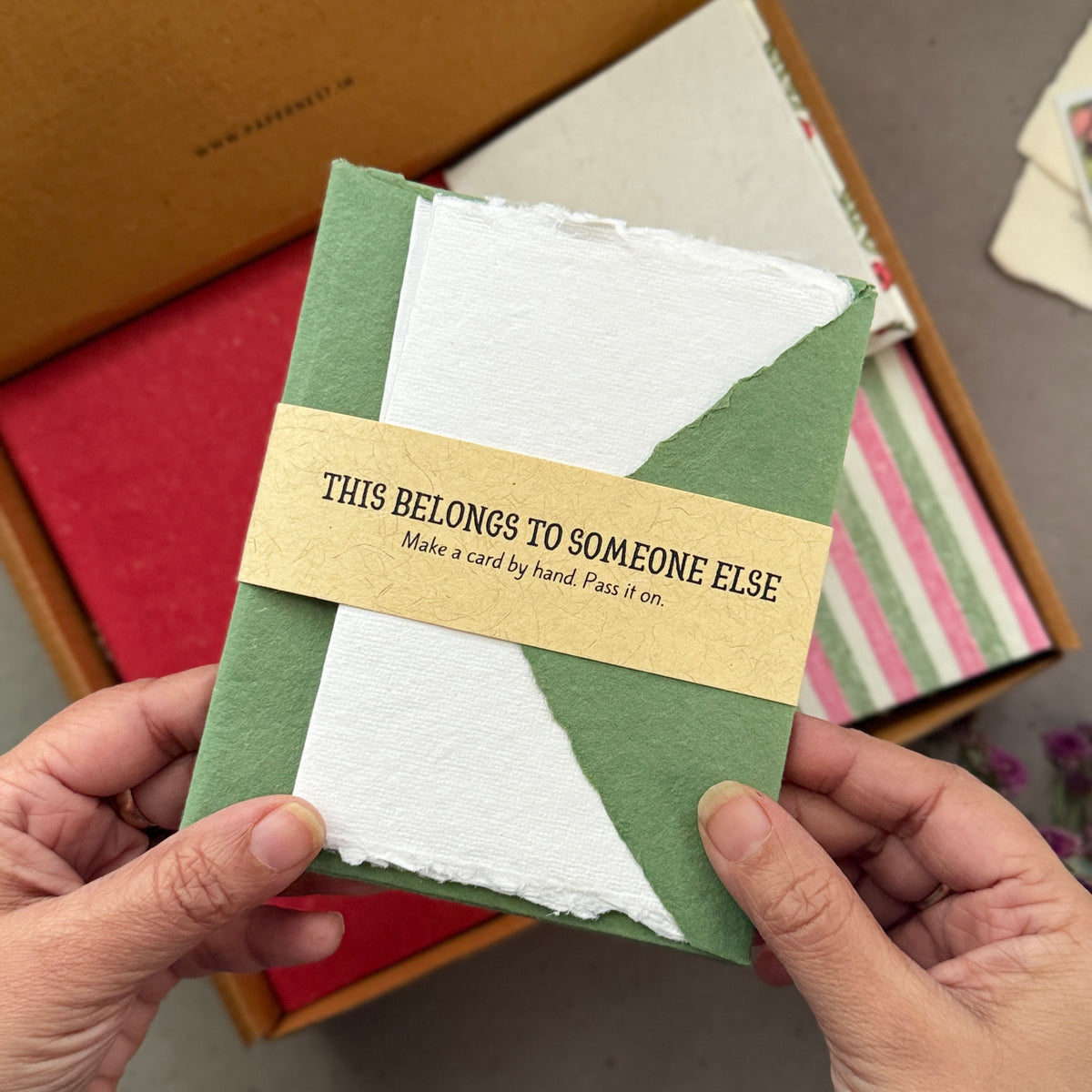 Your Happy Place - Stationary Gift Box - In the Green