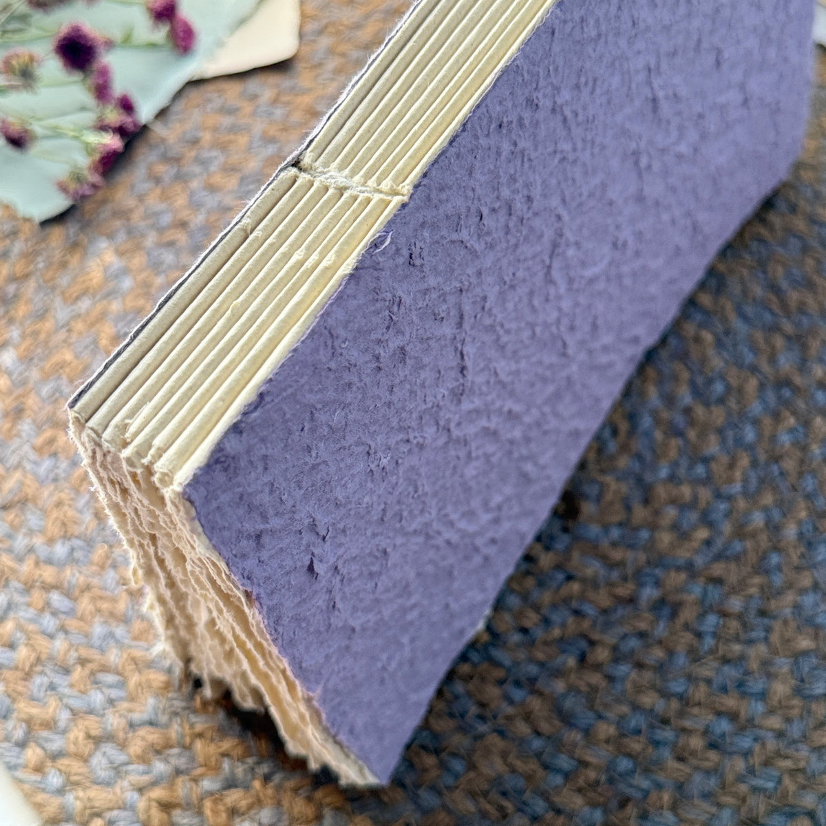 B5 size Deckle Edge Art Book –  Moonrock Lavender cover