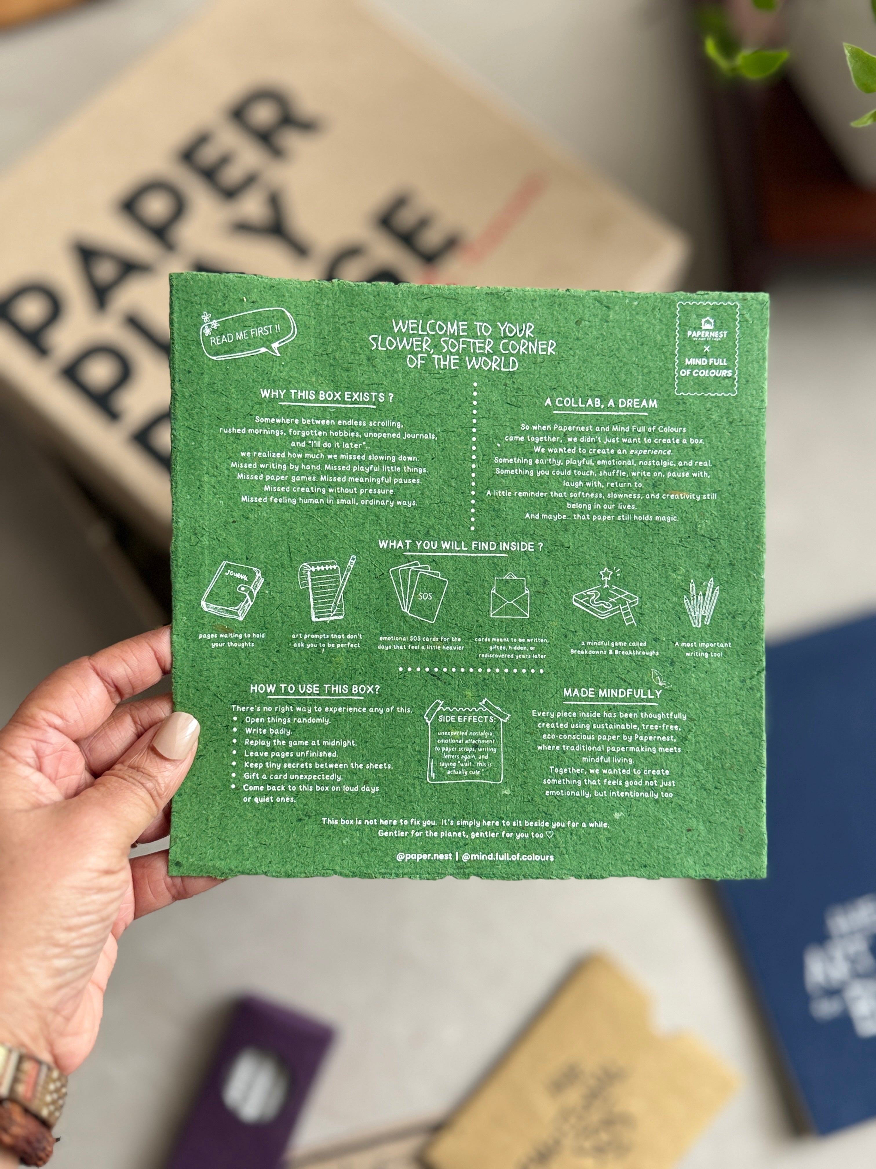 Paper Play Pause | Mindful Journaling & Creative Activity Box
