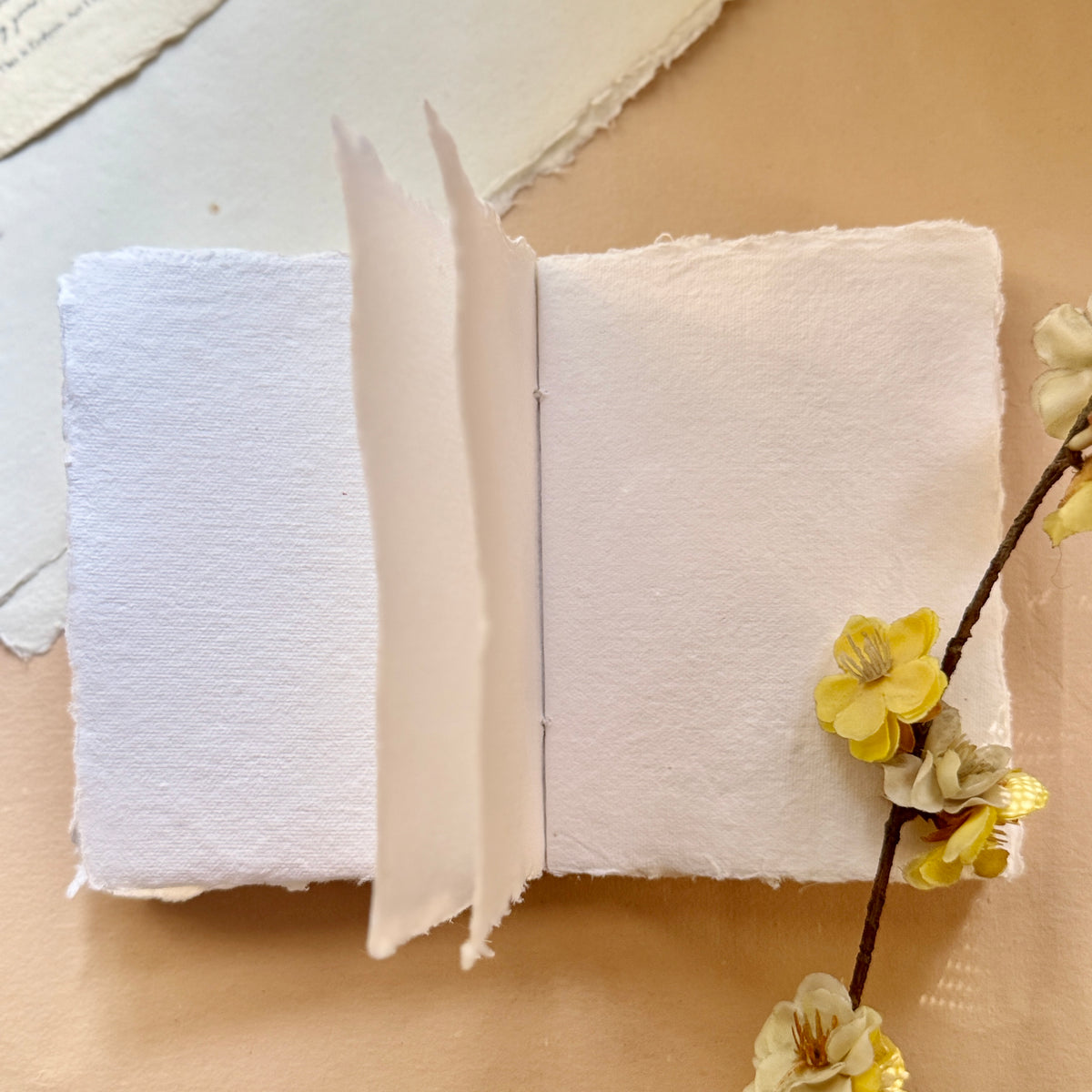 Deckle Edge Art Book –  Raw Denim