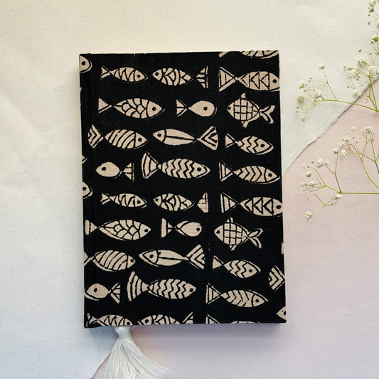Handcrafted Journal – Bagru Bloom
