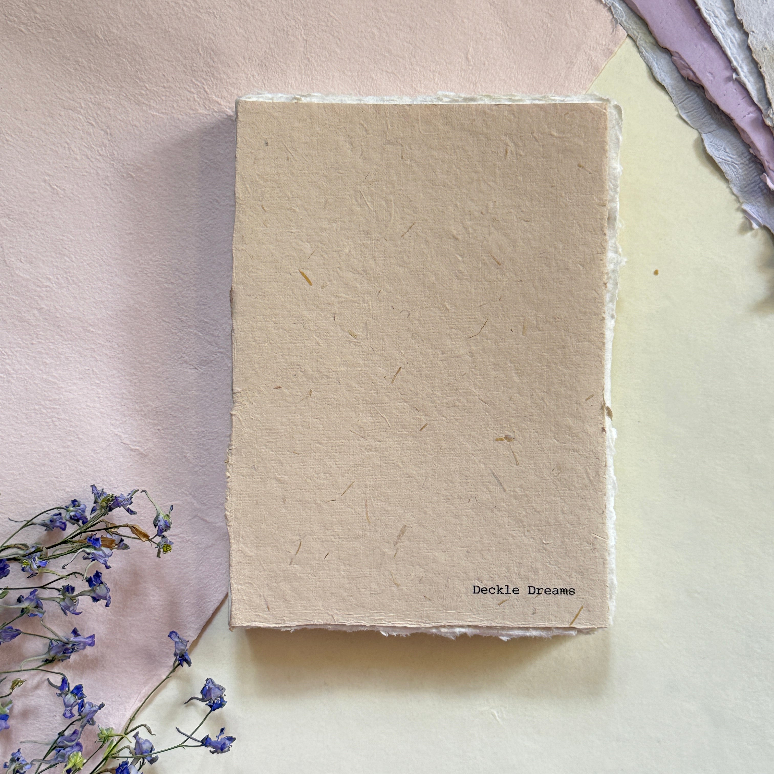 Deckle Edge Art Book –  Flower Husk