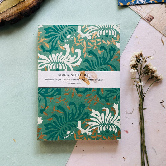 Blank Journal / Sketchbook - Forest Notes