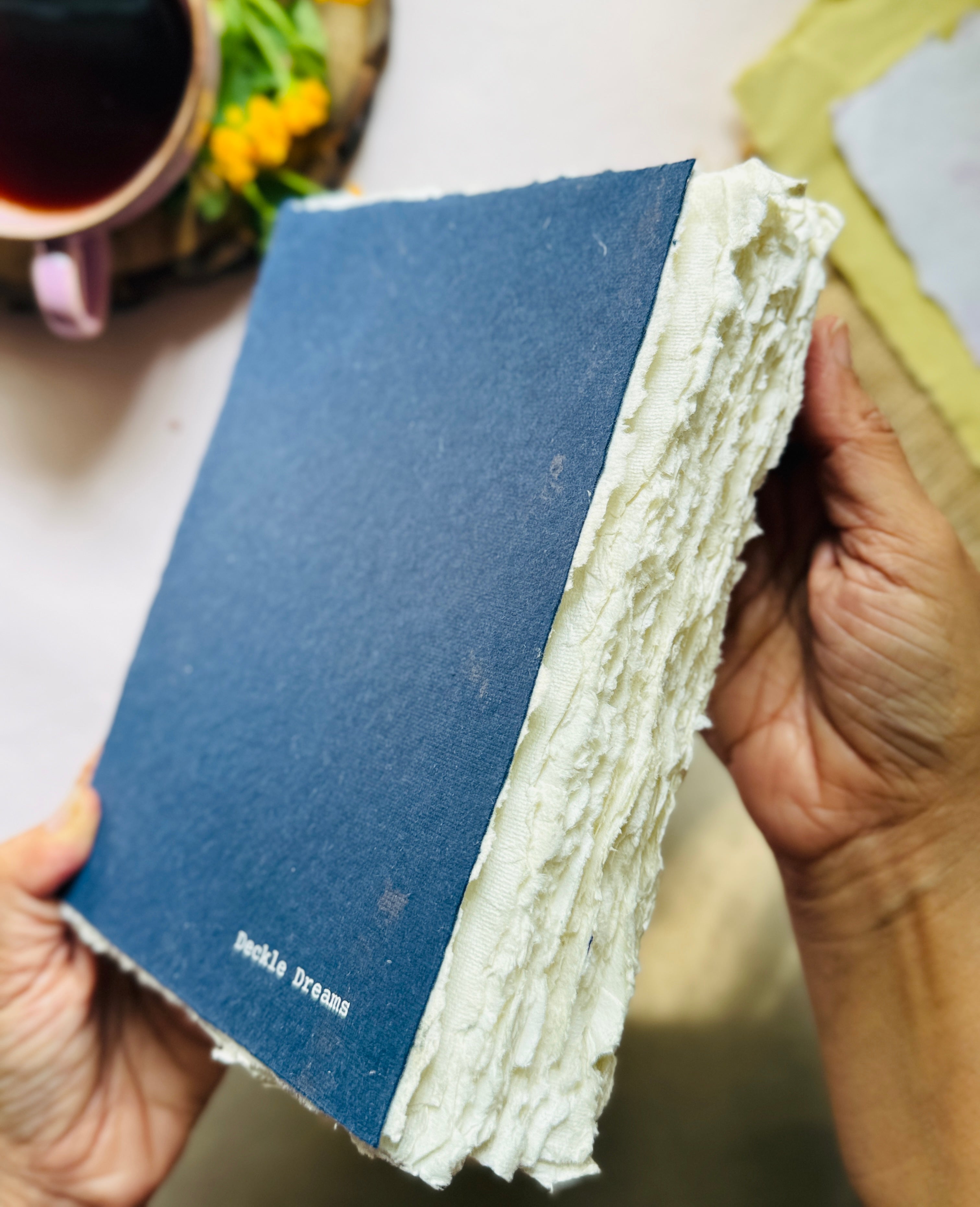 Deckle Edge Art Book –  Flower Husk