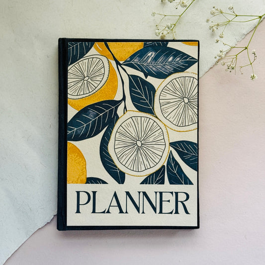 Undated Weekly Planner - Lemons