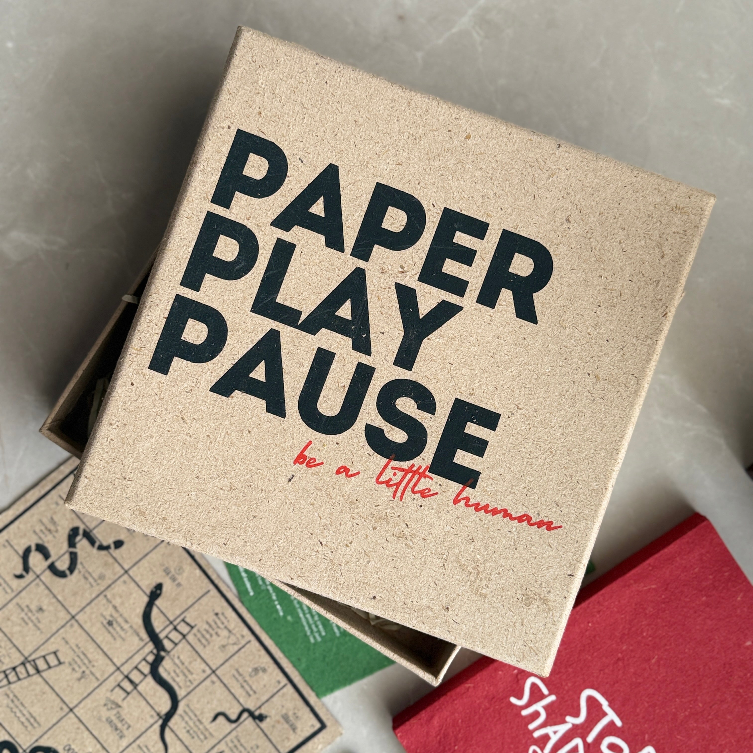 Paper Play Pause | Mindful Journaling & Creative Activity Box