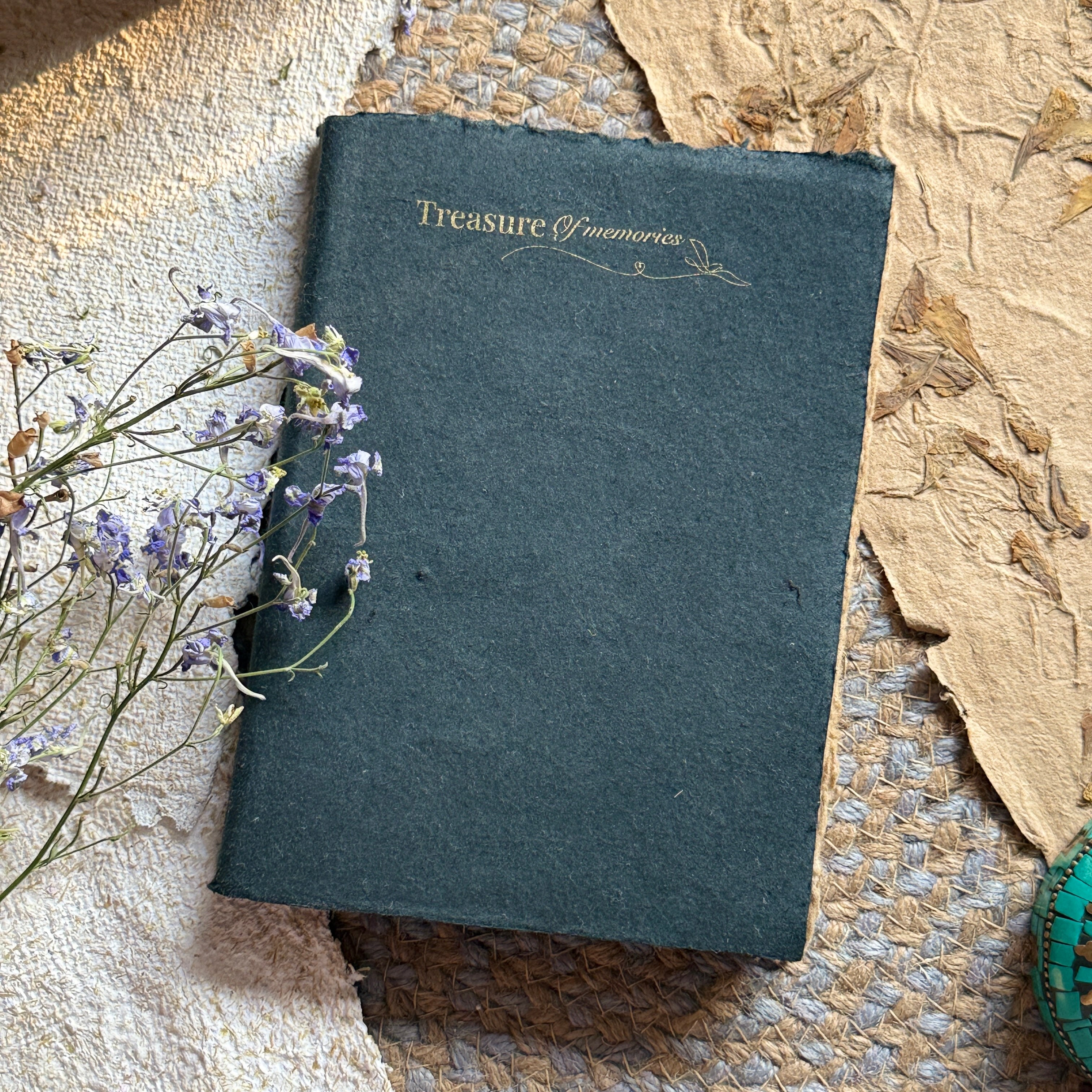 Vintage Journal A5 size- Treasure of memories