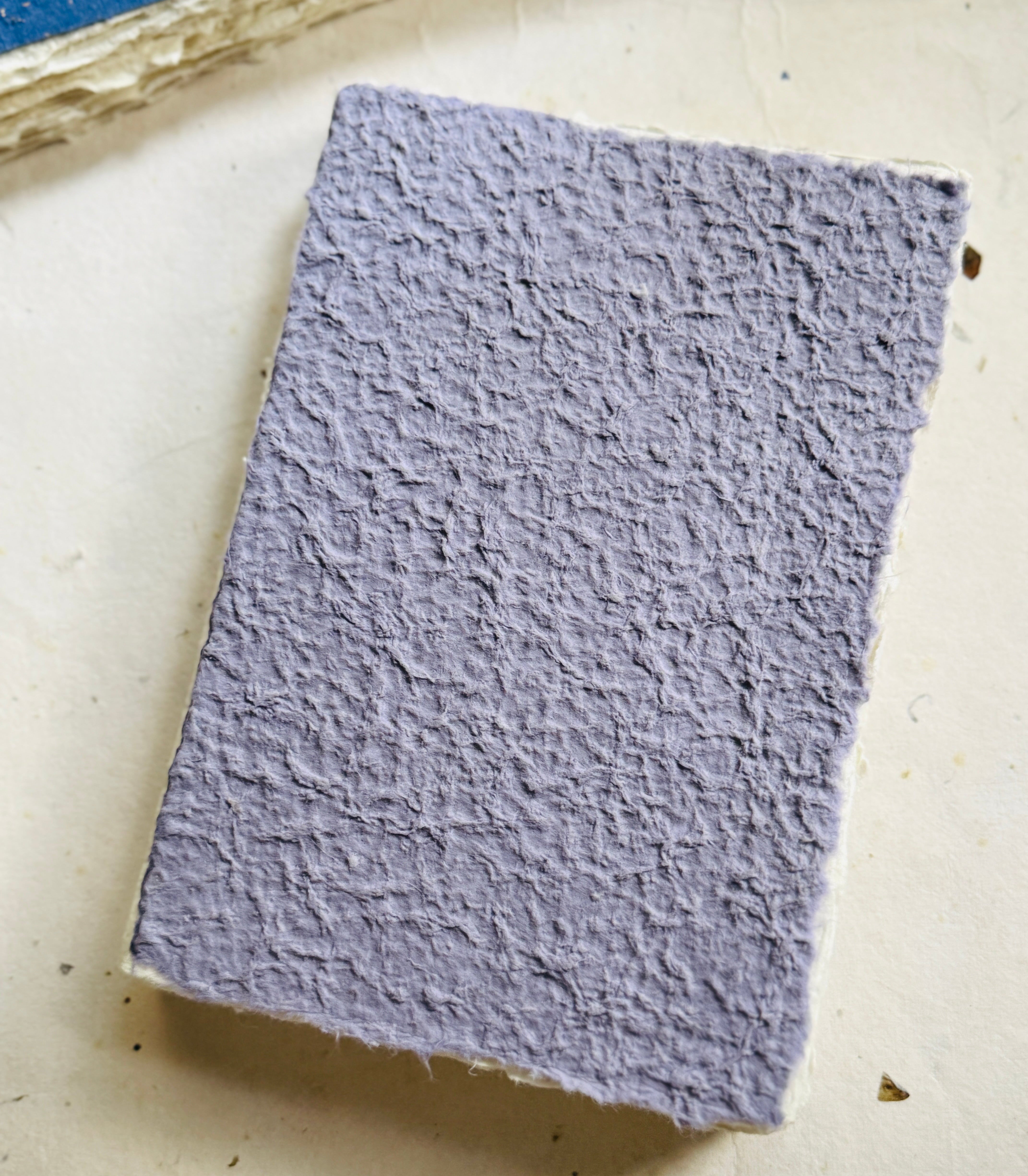 Deckle Edge Art Book A4 size –  Moonrock Lavender cover