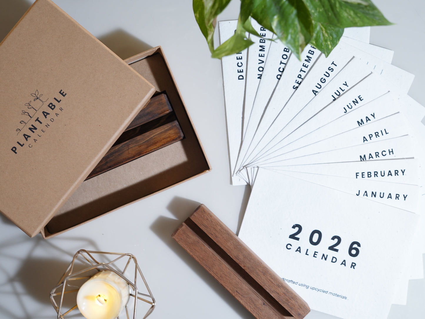 Sustainable Calendar 2026 ( PLANTABLE CALENDAR)