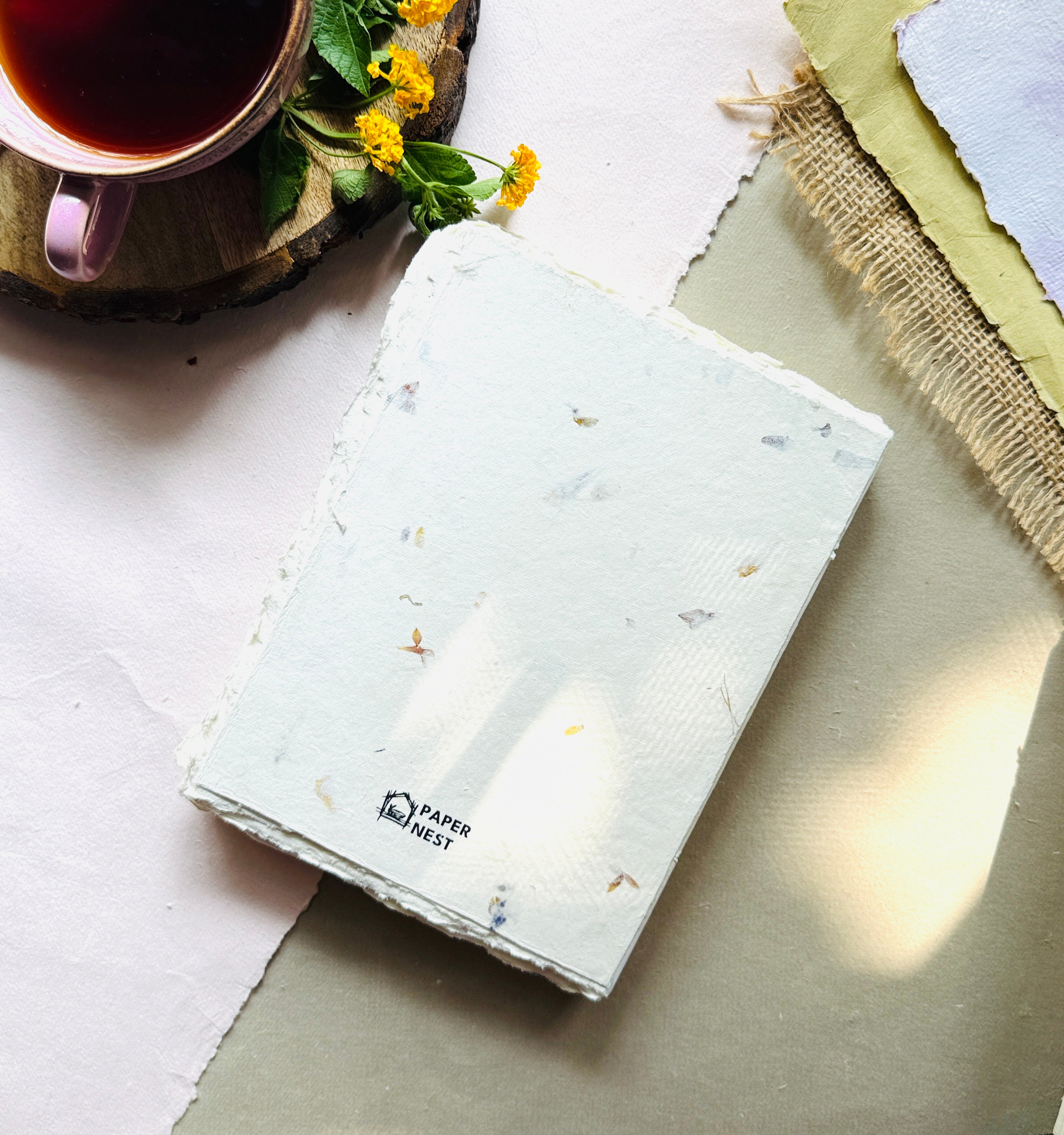 Deckle Edge Art Book –  Flower Husk