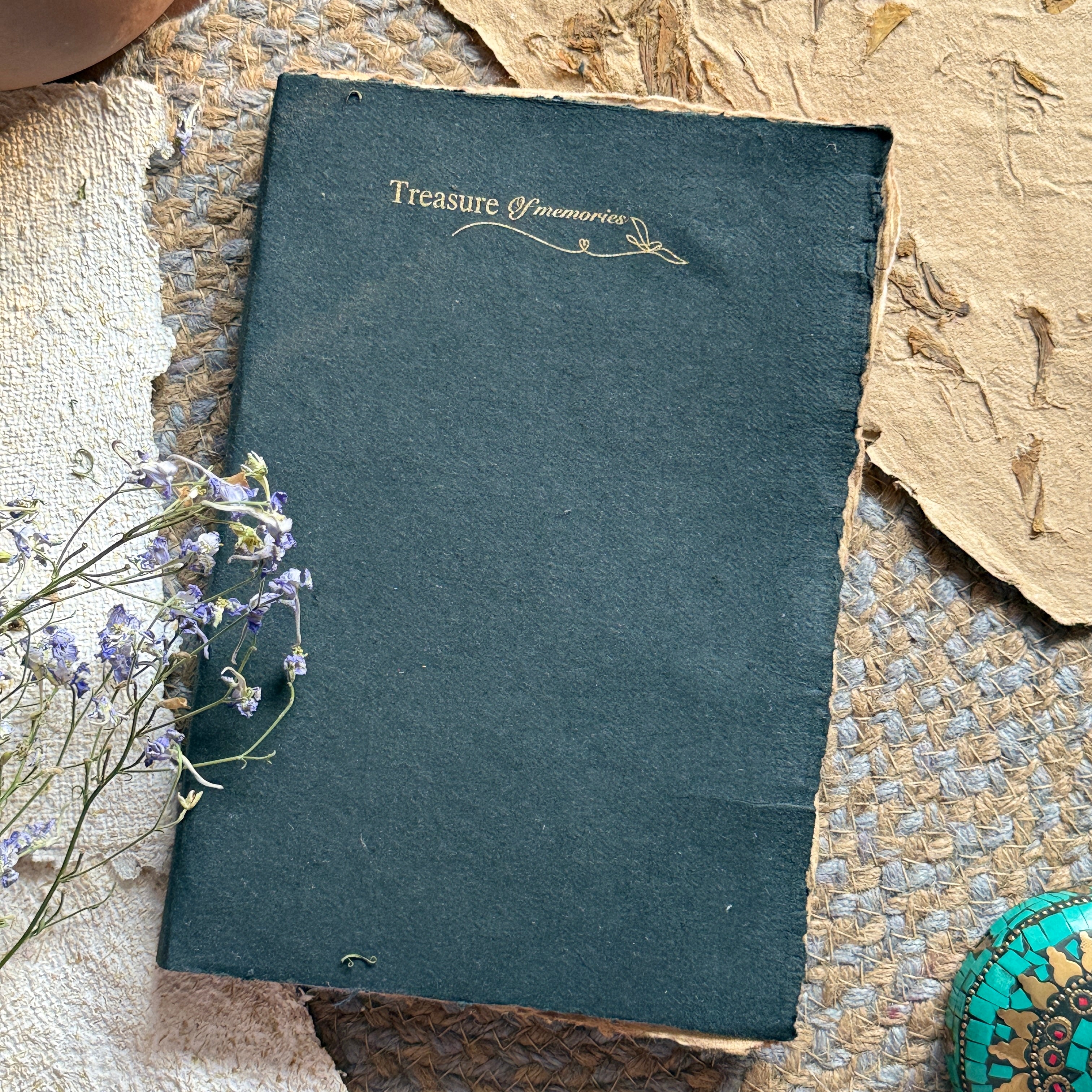 Vintage Journal A4 size- Treasure of memories