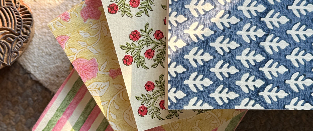 Hand- Block Print Journals