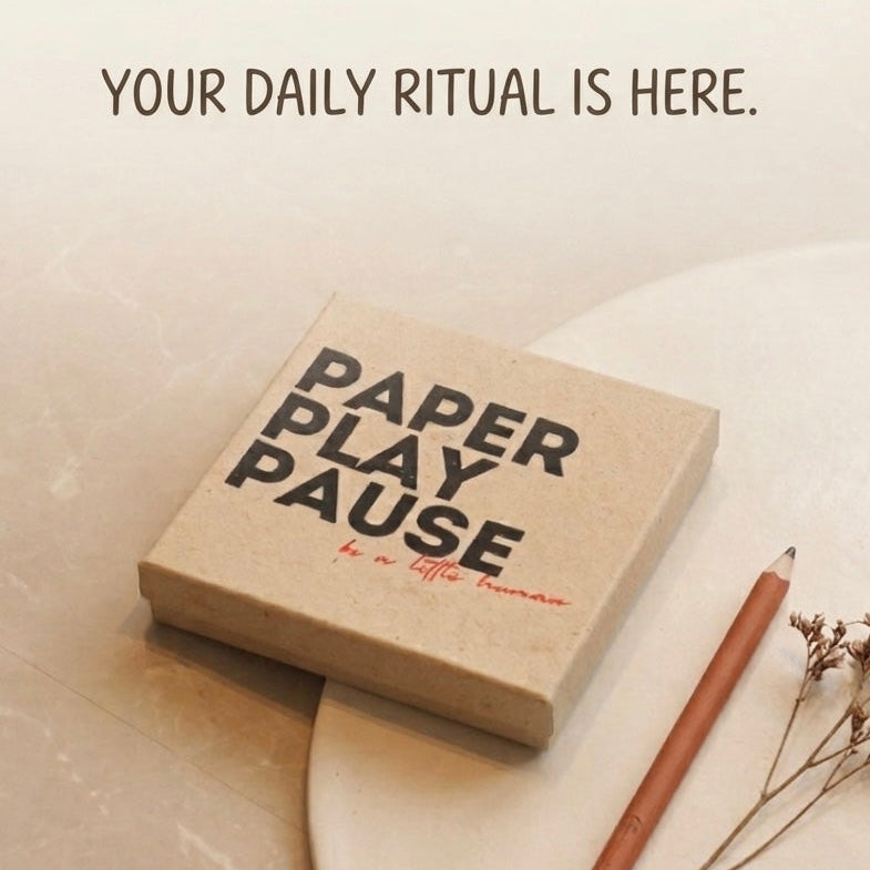 Paper Play Pause | Mindful Journaling & Creative Activity Box
