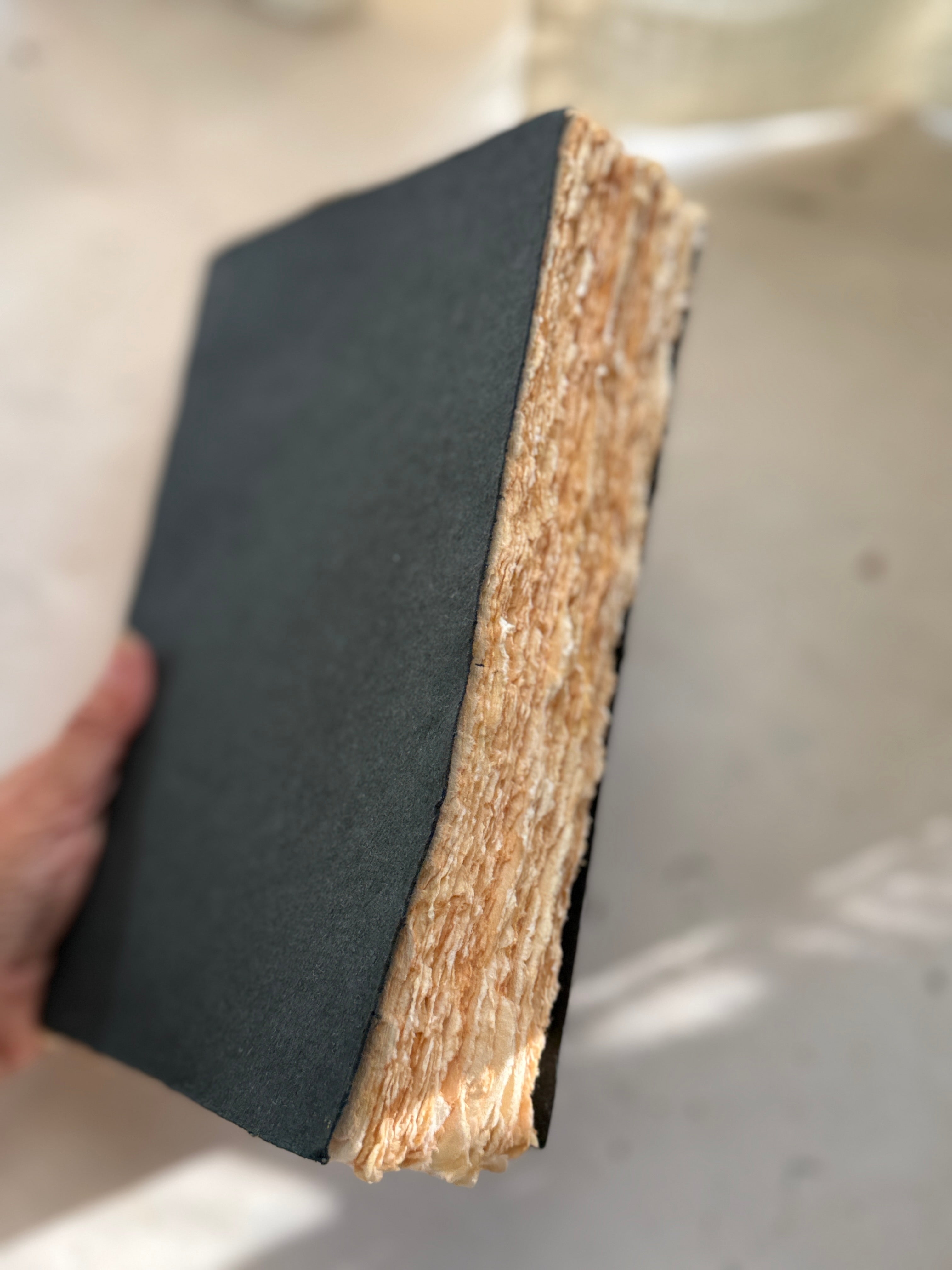 Handmade Vintage Journal B5 Size- Thick Antique Paper
